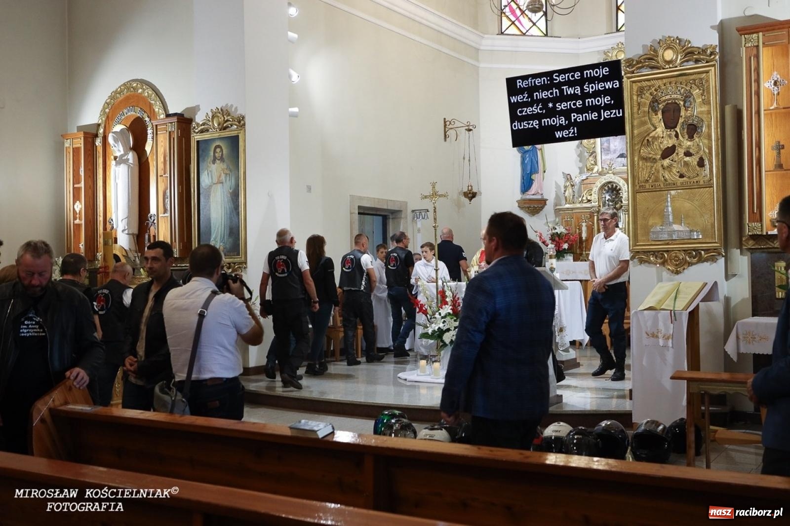 Zdjęcie w galerii na portalu naszraciborz.pl: Motozlot ku czci św. Krzysztofa w Pogrzebieniu – tradycja, pasja i błogosławieństwo na drogę [FOTO i WIDEO] wiadomości z regionu