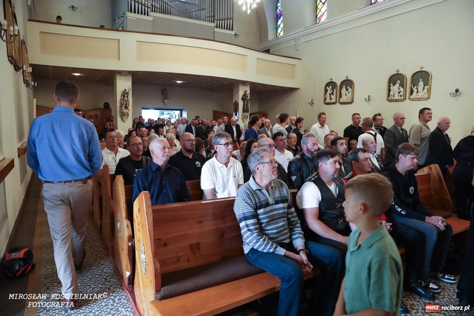 Zdjęcie w galerii na portalu naszraciborz.pl: Motozlot ku czci św. Krzysztofa w Pogrzebieniu – tradycja, pasja i błogosławieństwo na drogę [FOTO i WIDEO] wiadomości z regionu