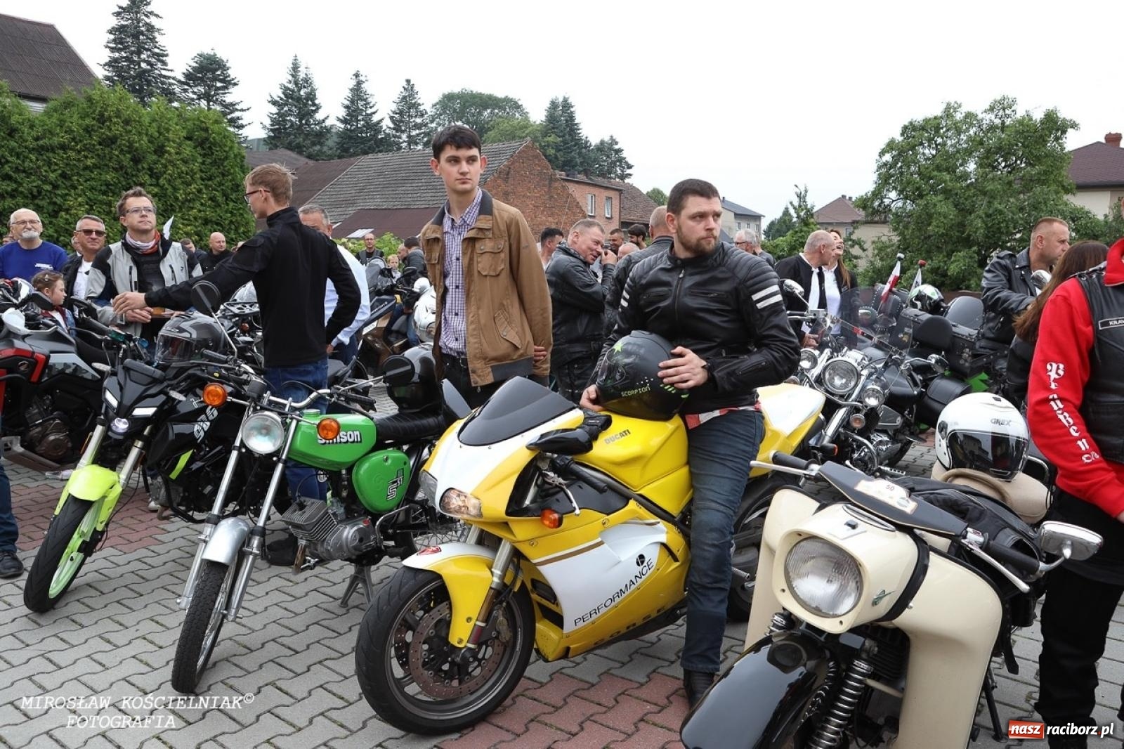 Zdjęcie w galerii na portalu naszraciborz.pl: Motozlot ku czci św. Krzysztofa w Pogrzebieniu – tradycja, pasja i błogosławieństwo na drogę [FOTO i WIDEO] wiadomości z regionu