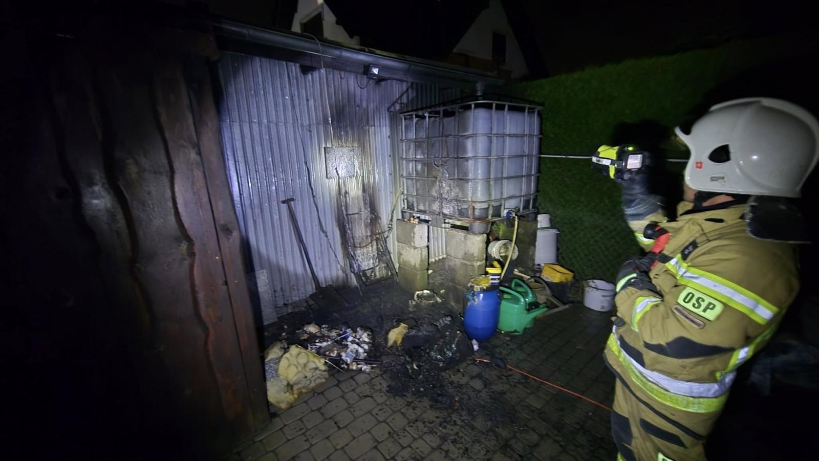 Zdjęcie w galerii na portalu naszraciborz.pl: Pożar w Krzyżanowicach, fałszywy alarm w Raciborzu i interwencje w Siedliskach – działania strażaków 28 lipca wiadomości z regionu