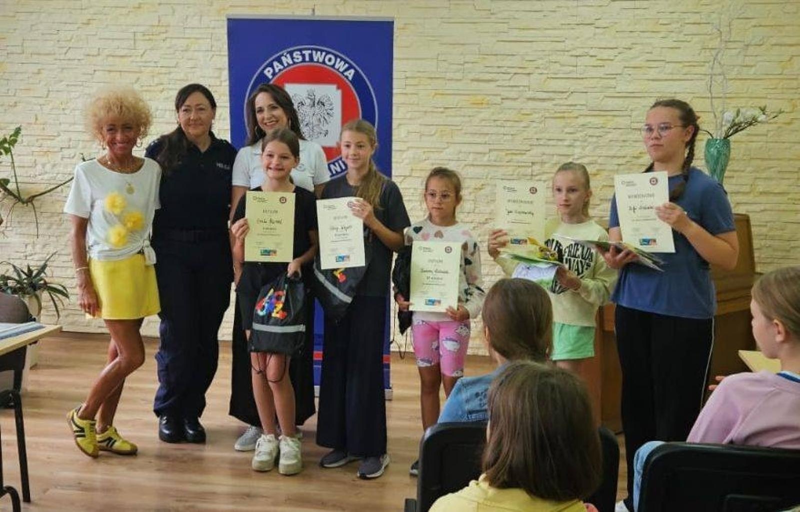 Zdjęcie w galerii na portalu naszraciborz.pl: Bezpieczne wakacje oczami dzieci – PSSE rozstrzygnęła konkurs wiadomości z regionu