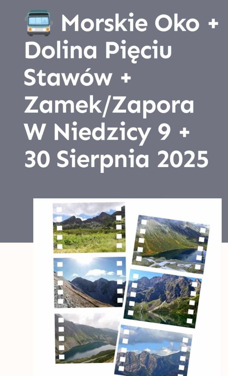 Zdjęcie w galerii na portalu naszraciborz.pl: Rozdajemy podwójne zaproszenia o wartości aż 400 zł na wycieczkę do Wiednia, Skalnego Miasta Adrspach lub nad Morskie Oko w Tatrach! wiadomości z regionu
