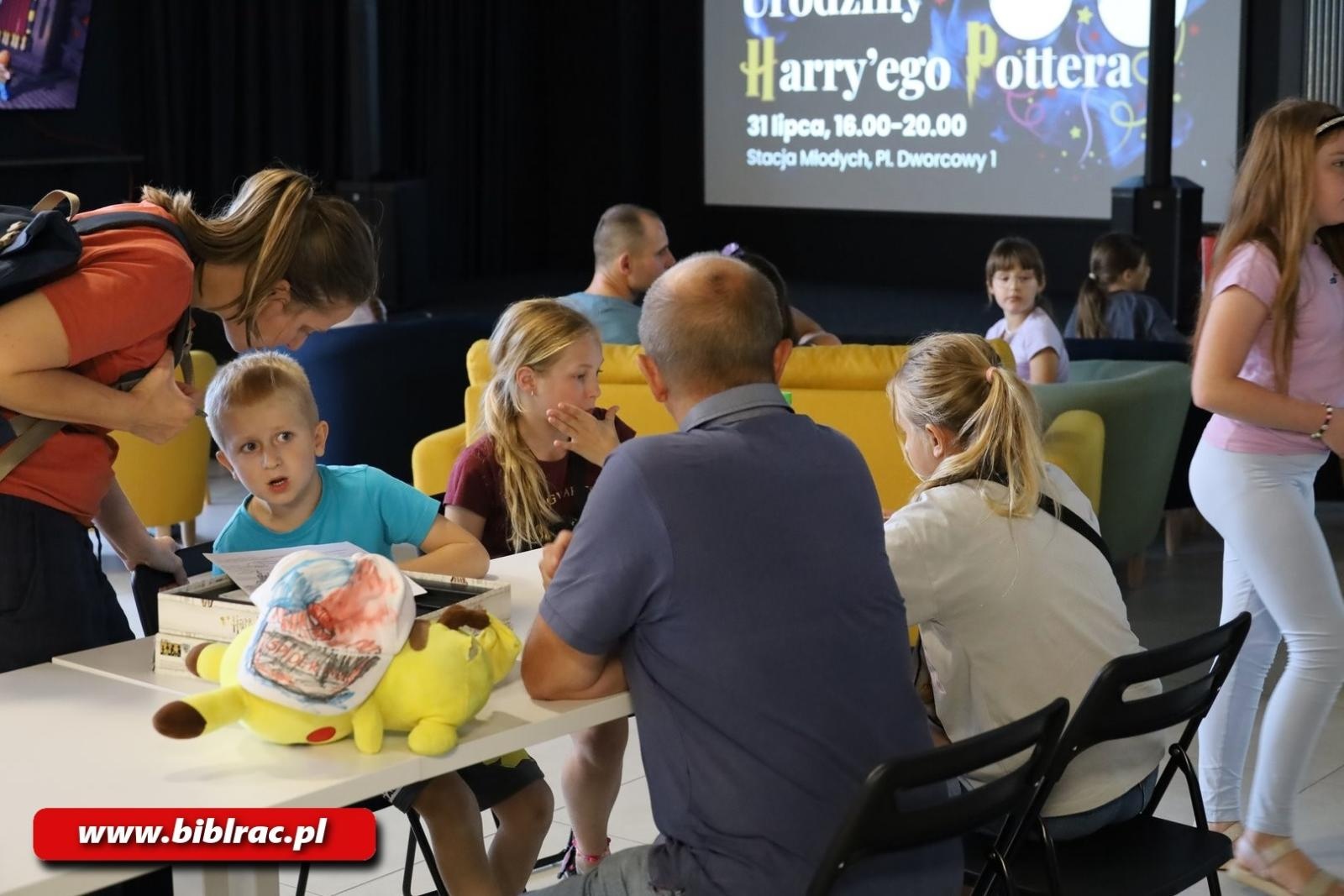 Zdjęcie w galerii na portalu naszraciborz.pl: Urodziny Harry’ego Pottera na Stacji Młodych! wiadomości z regionu