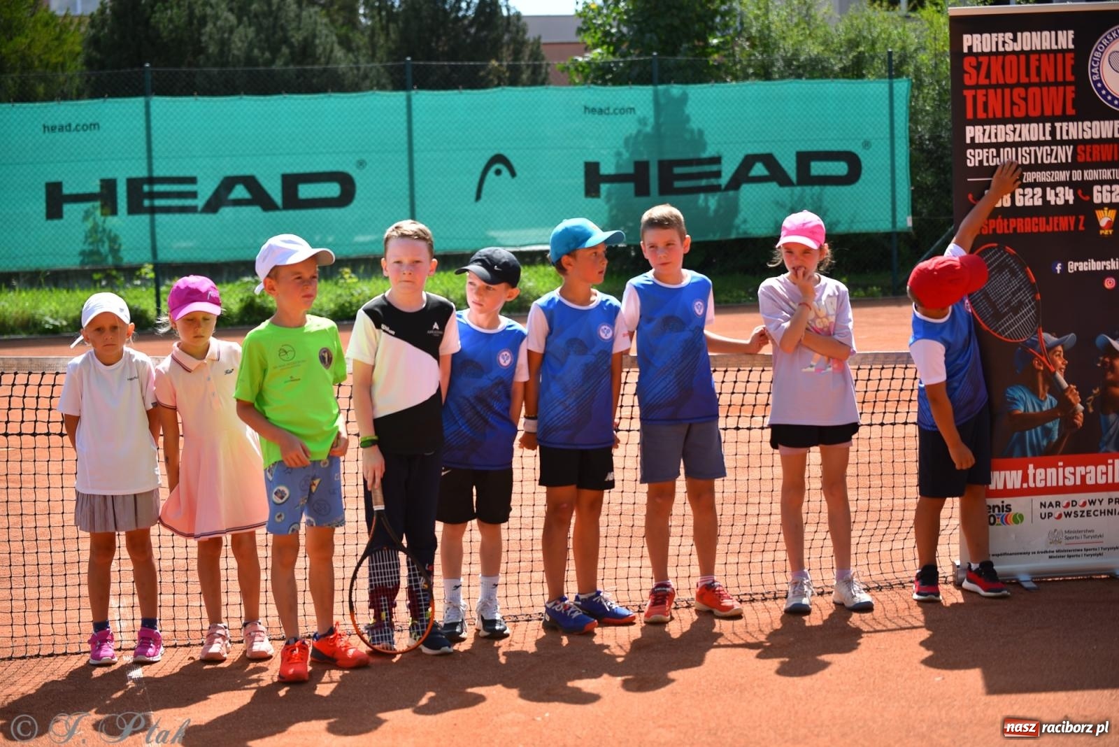 Zdjęcie w galerii na portalu naszraciborz.pl: Młodzi tenisiści walczyli o puchar lata. Finał Summer Kids Cup 2025 w Raciborzu wiadomości z regionu
