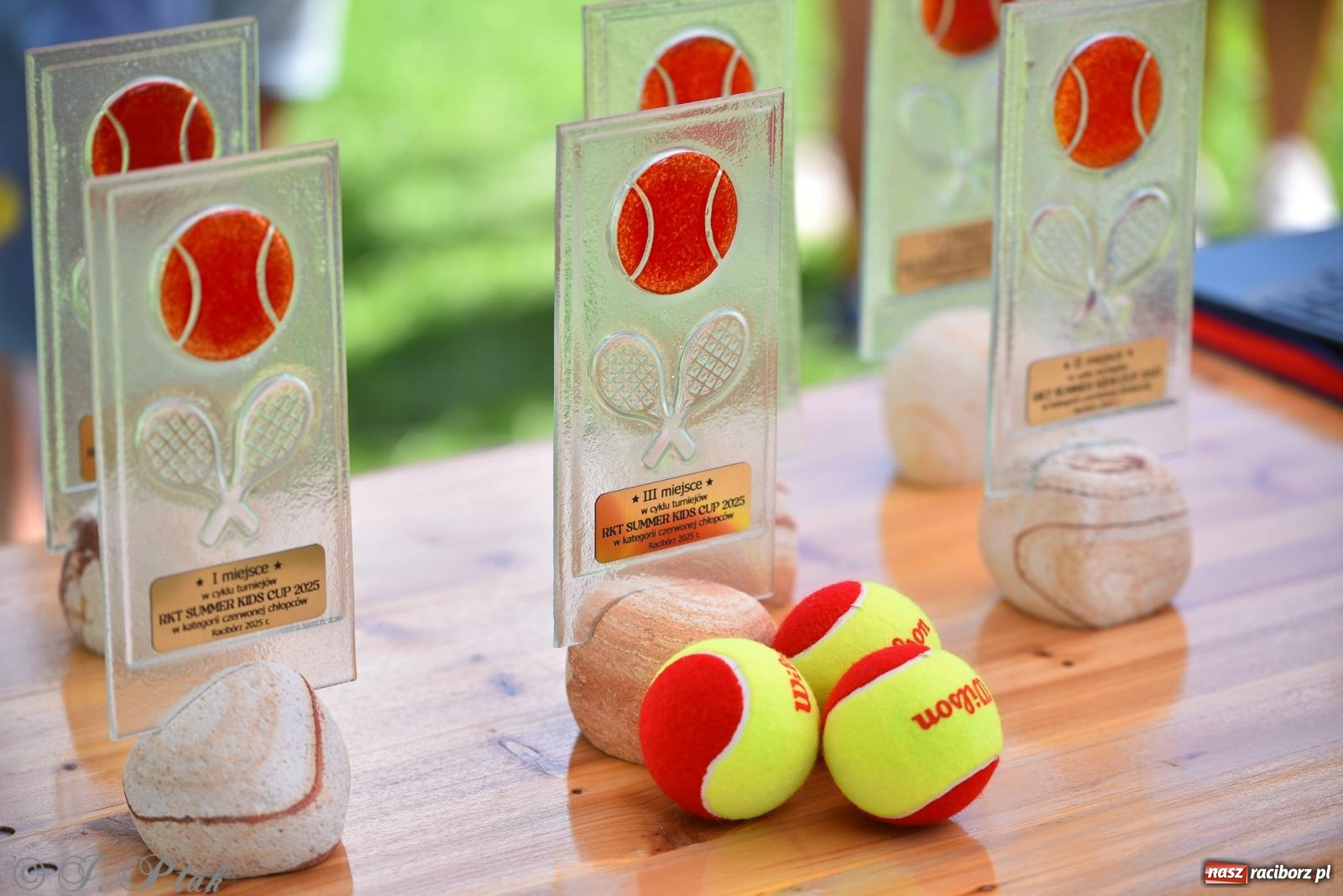 Zdjęcie w galerii na portalu naszraciborz.pl: Młodzi tenisiści walczyli o puchar lata. Finał Summer Kids Cup 2025 w Raciborzu wiadomości z regionu