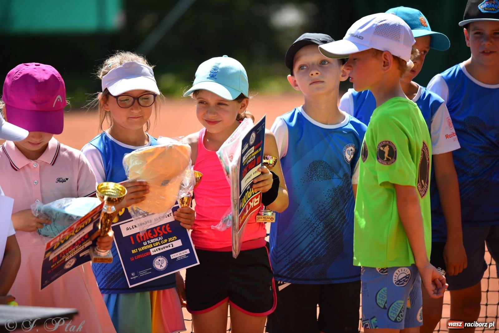 Zdjęcie w galerii na portalu naszraciborz.pl: Młodzi tenisiści walczyli o puchar lata. Finał Summer Kids Cup 2025 w Raciborzu wiadomości z regionu