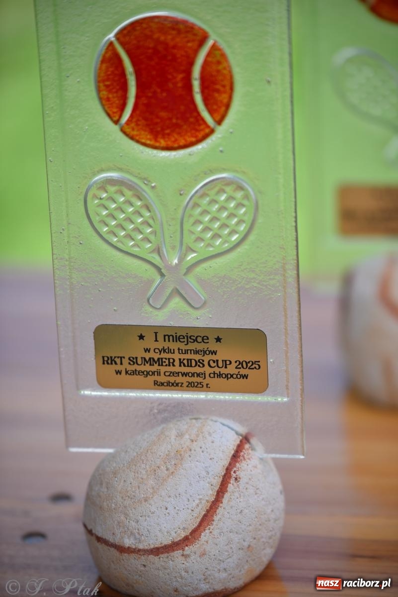 Zdjęcie w galerii na portalu naszraciborz.pl: Młodzi tenisiści walczyli o puchar lata. Finał Summer Kids Cup 2025 w Raciborzu wiadomości z regionu