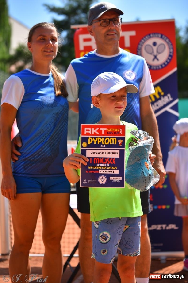 Zdjęcie w galerii na portalu naszraciborz.pl: Młodzi tenisiści walczyli o puchar lata. Finał Summer Kids Cup 2025 w Raciborzu wiadomości z regionu