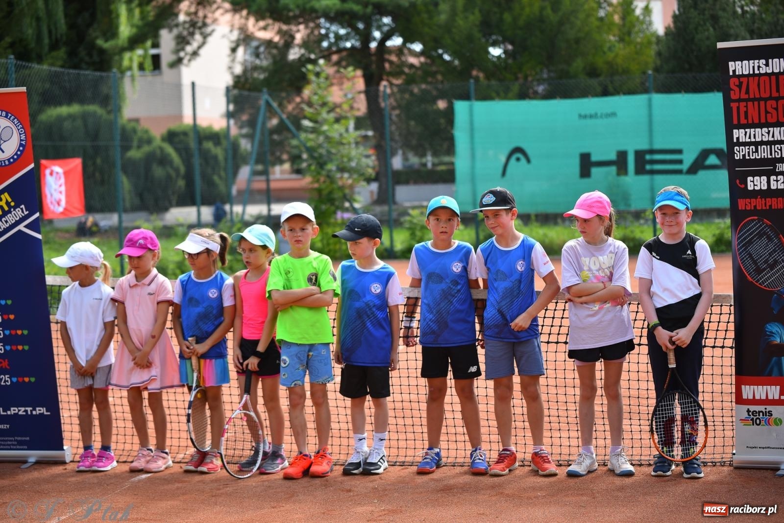 Zdjęcie w galerii na portalu naszraciborz.pl: Młodzi tenisiści walczyli o puchar lata. Finał Summer Kids Cup 2025 w Raciborzu wiadomości z regionu