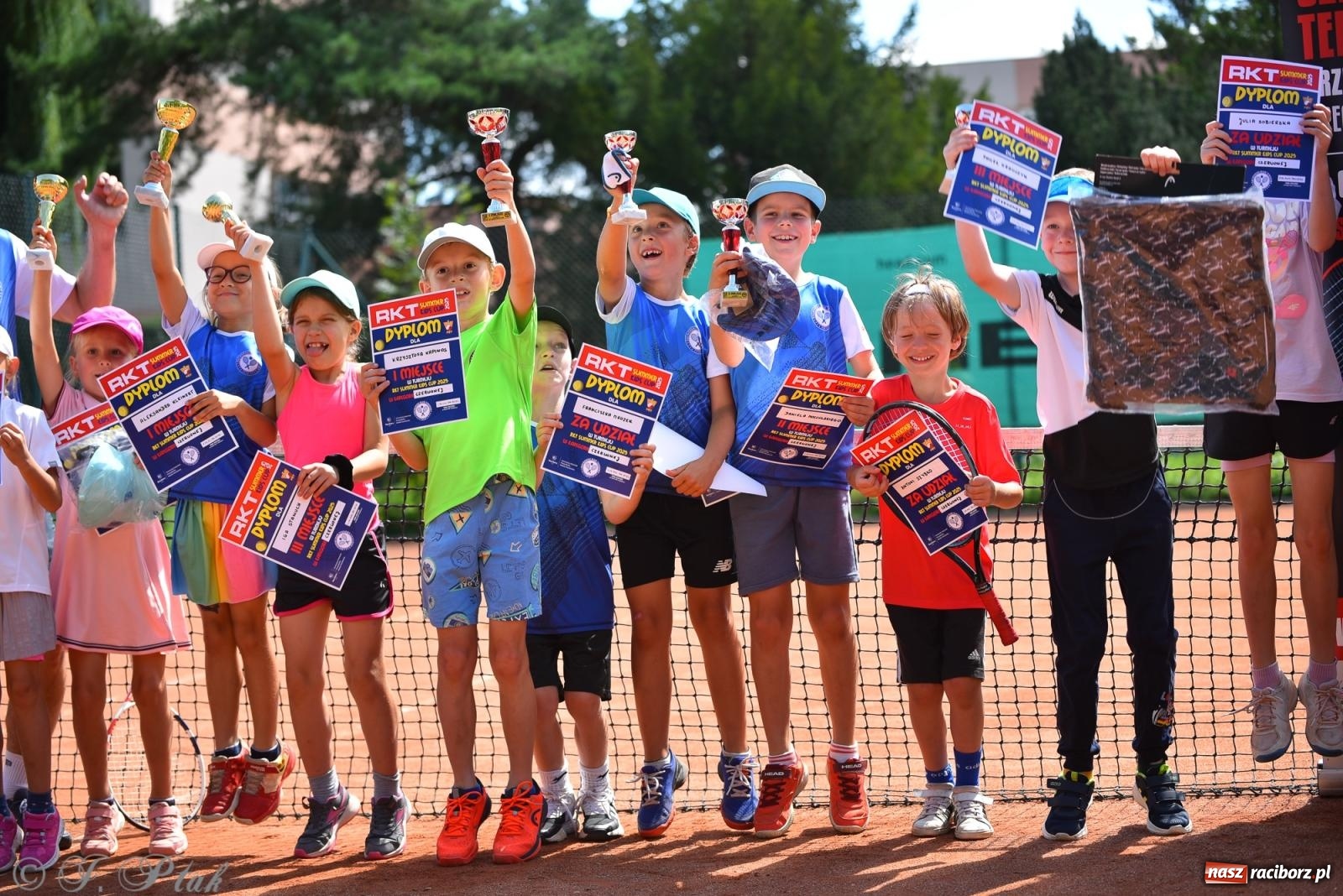 Zdjęcie w galerii na portalu naszraciborz.pl: Młodzi tenisiści walczyli o puchar lata. Finał Summer Kids Cup 2025 w Raciborzu wiadomości z regionu
