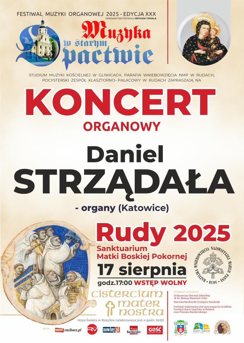 Zdjęcie w galerii na portalu naszraciborz.pl: Muzyczne mistrzostwo w murach opactwa – koncert Daniela Strządały już 17 sierpnia wiadomości z regionu