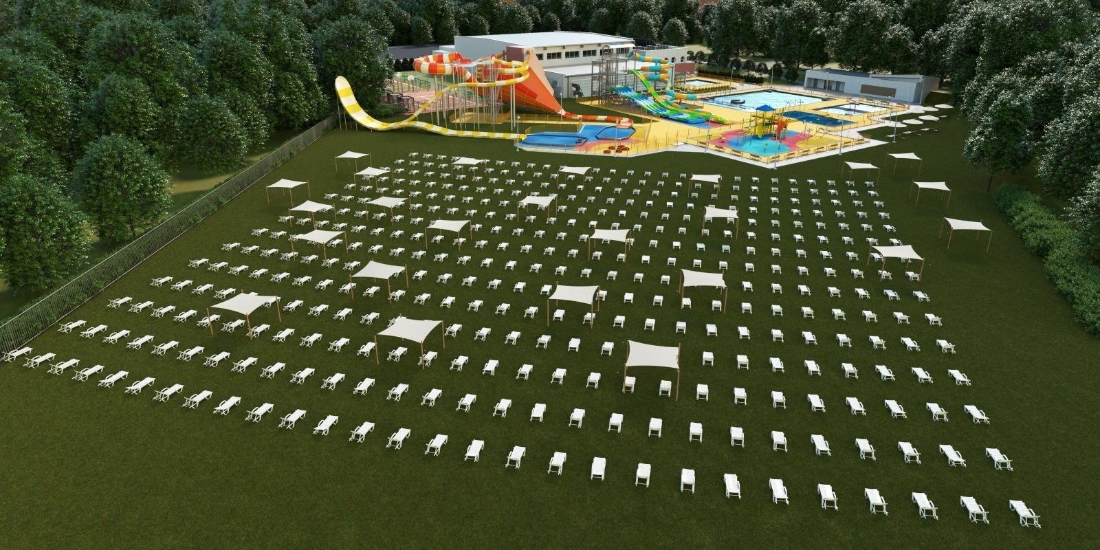 Zdjęcie w galerii na portalu naszraciborz.pl: Trwa budowa nowej atrakcji Raciborza – zobacz najnowsze zdjęcia z drona wiadomości z regionu