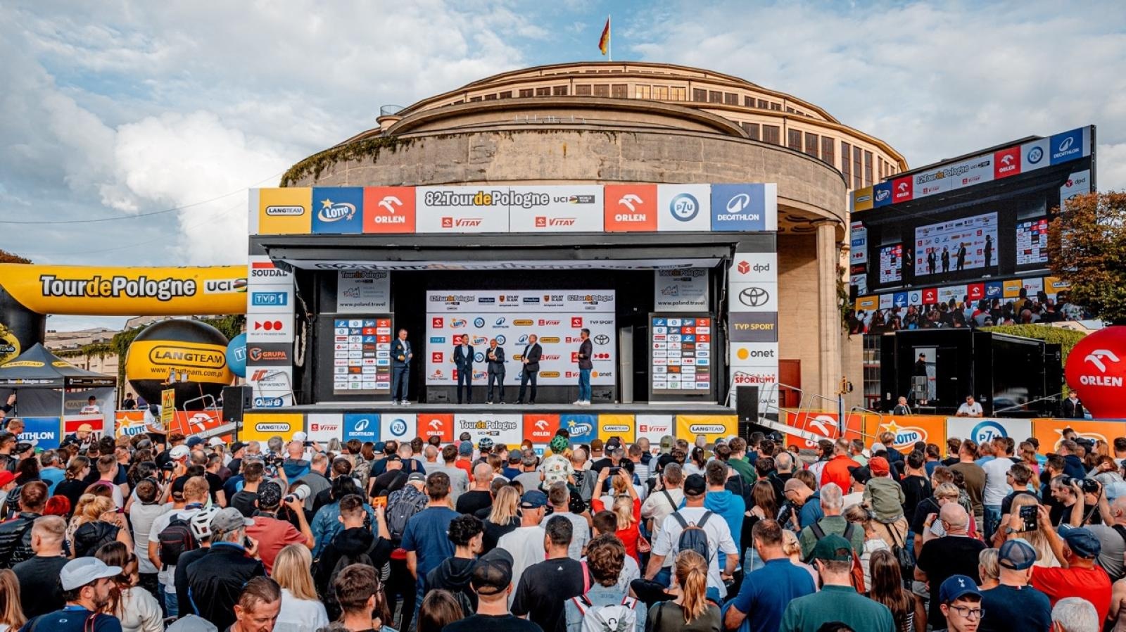 Zdjęcie w galerii na portalu naszraciborz.pl: Prezentacja 82. Tour de Pologne UCI WorldTour za nami wiadomości z regionu
