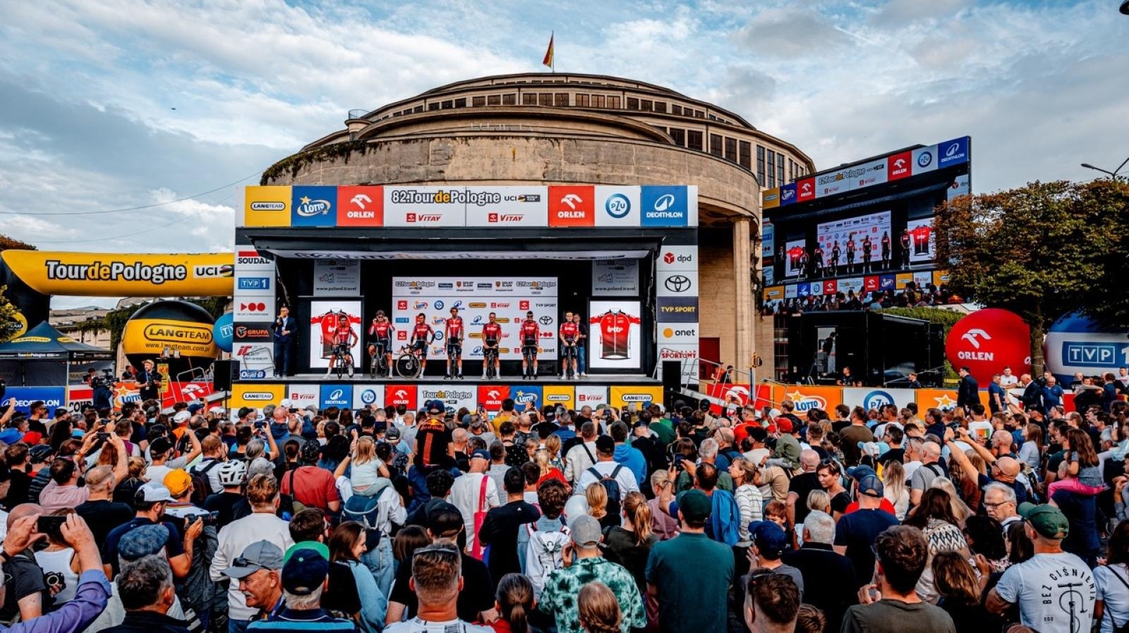 Zdjęcie w galerii na portalu naszraciborz.pl: Prezentacja 82. Tour de Pologne UCI WorldTour za nami wiadomości z regionu