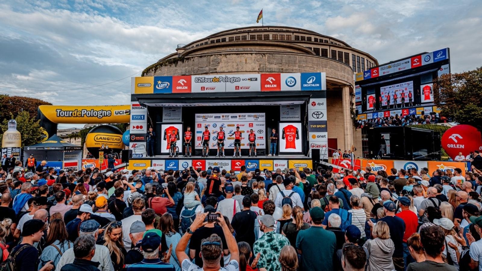 Zdjęcie w galerii na portalu naszraciborz.pl: Prezentacja 82. Tour de Pologne UCI WorldTour za nami wiadomości z regionu