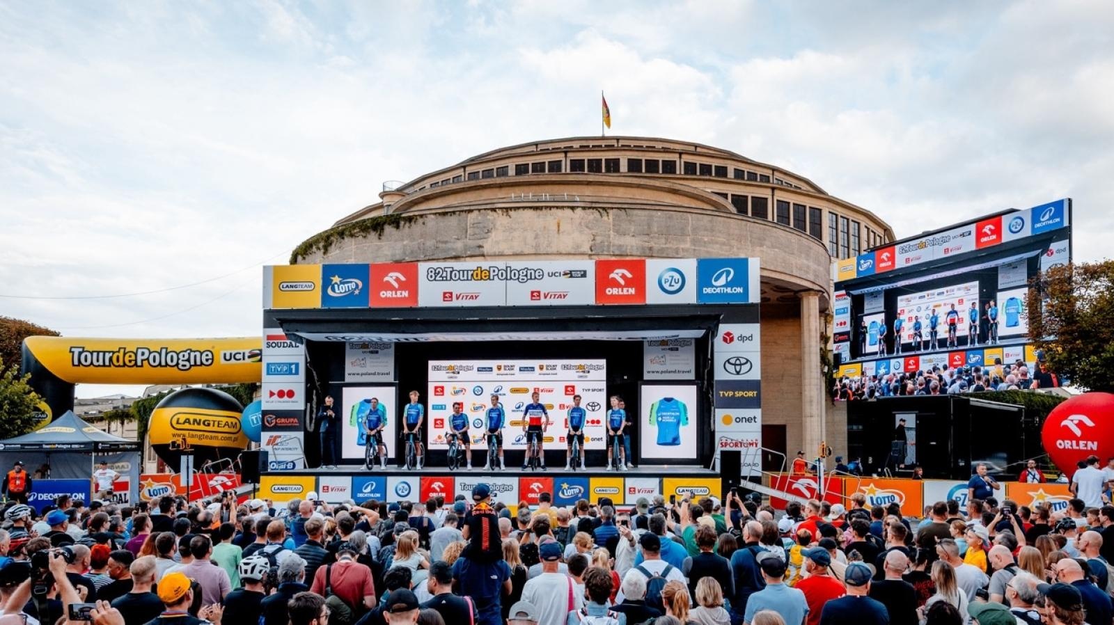 Zdjęcie w galerii na portalu naszraciborz.pl: Prezentacja 82. Tour de Pologne UCI WorldTour za nami wiadomości z regionu