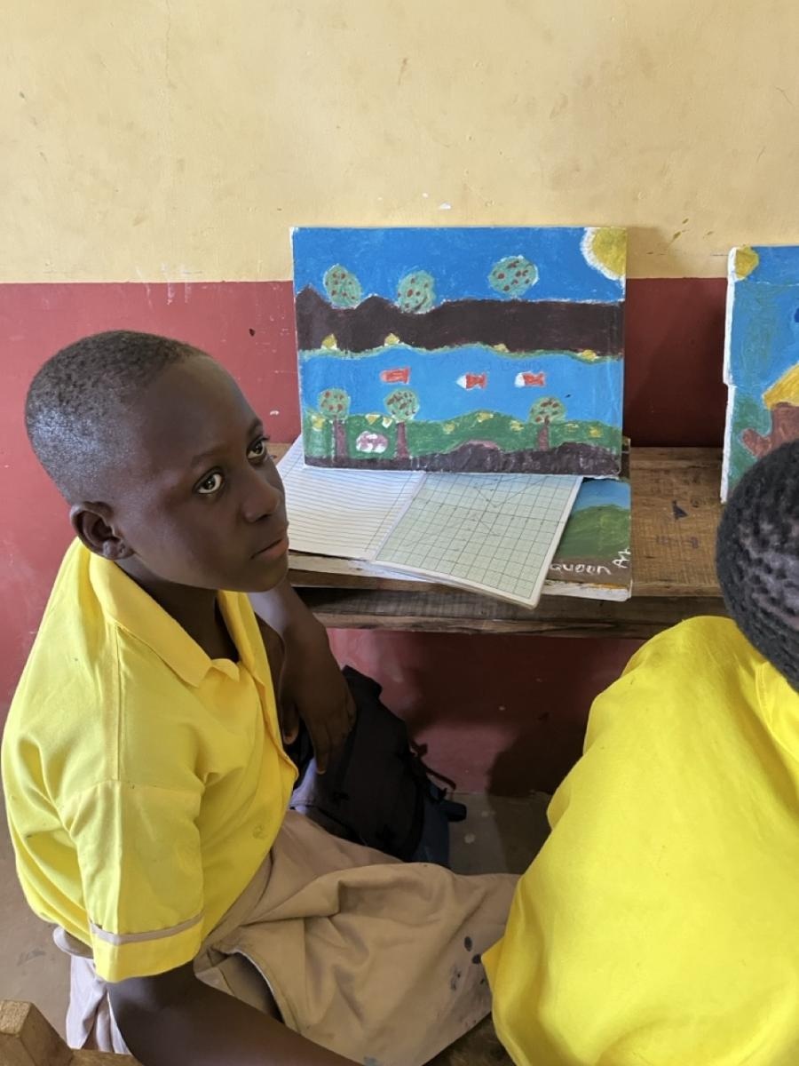 Zdjęcie w galerii na portalu naszraciborz.pl: Afrykański świt edukacji – pomoc, która ma twarz dziecka wiadomości z regionu