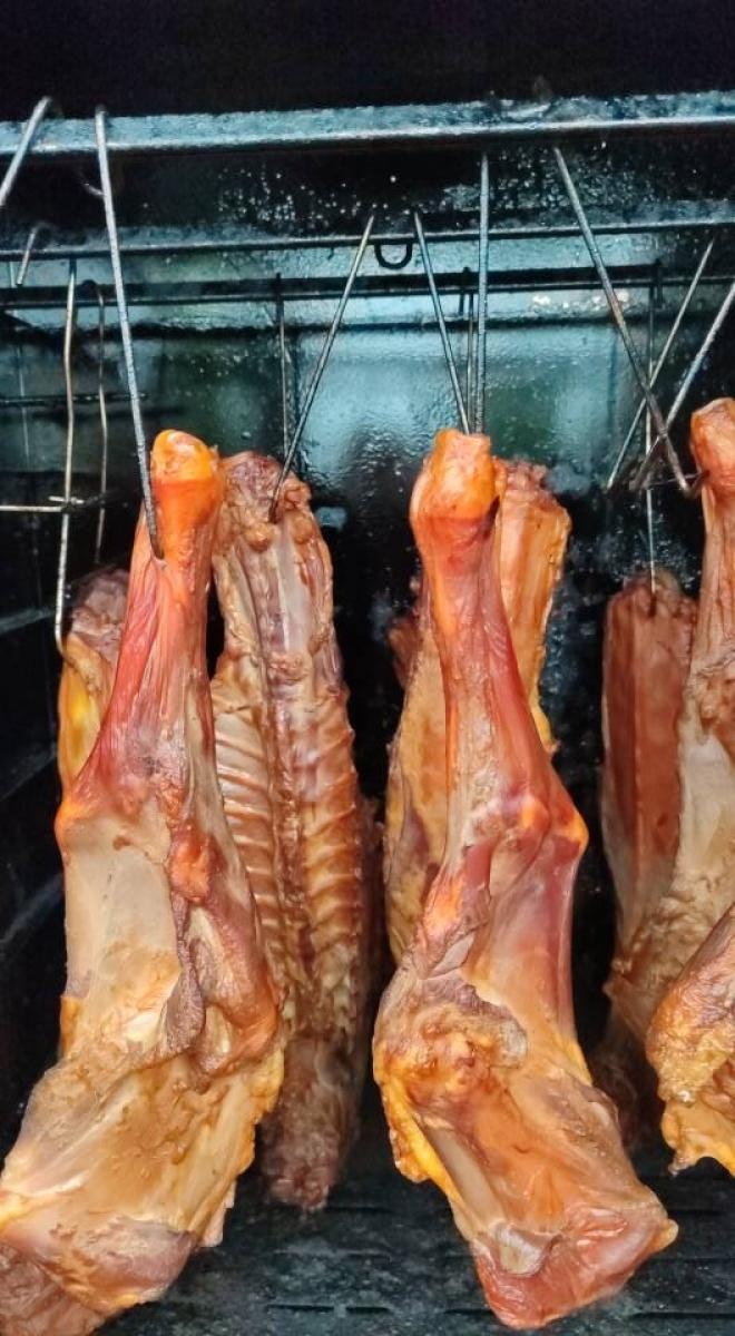 Zdjęcie w galerii na portalu naszraciborz.pl: Borucin z wyróżnieniem! Świński móżdżek z Zagrody na pograniczu doceniony w konkursie kulinarnym wiadomości z regionu