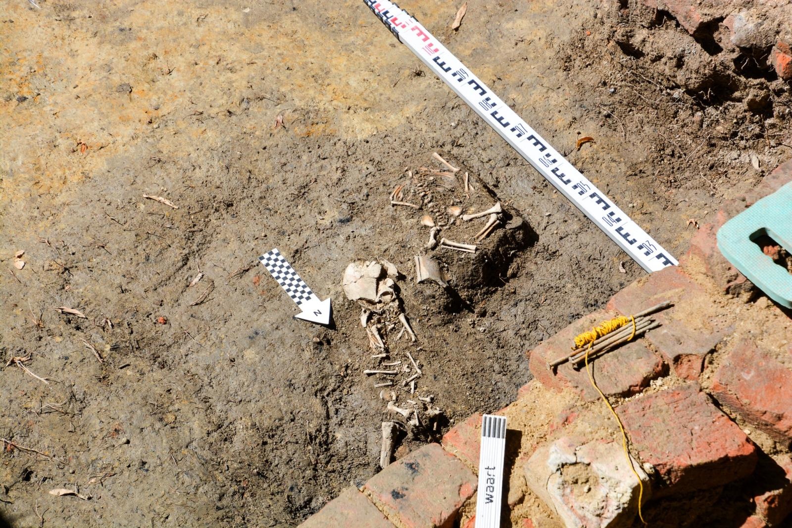 Zdjęcie w galerii na portalu naszraciborz.pl: Szczątki noworodków odkryto przy ul. Gimnazjalnej [FOTO i WIDEO] wiadomości z regionu