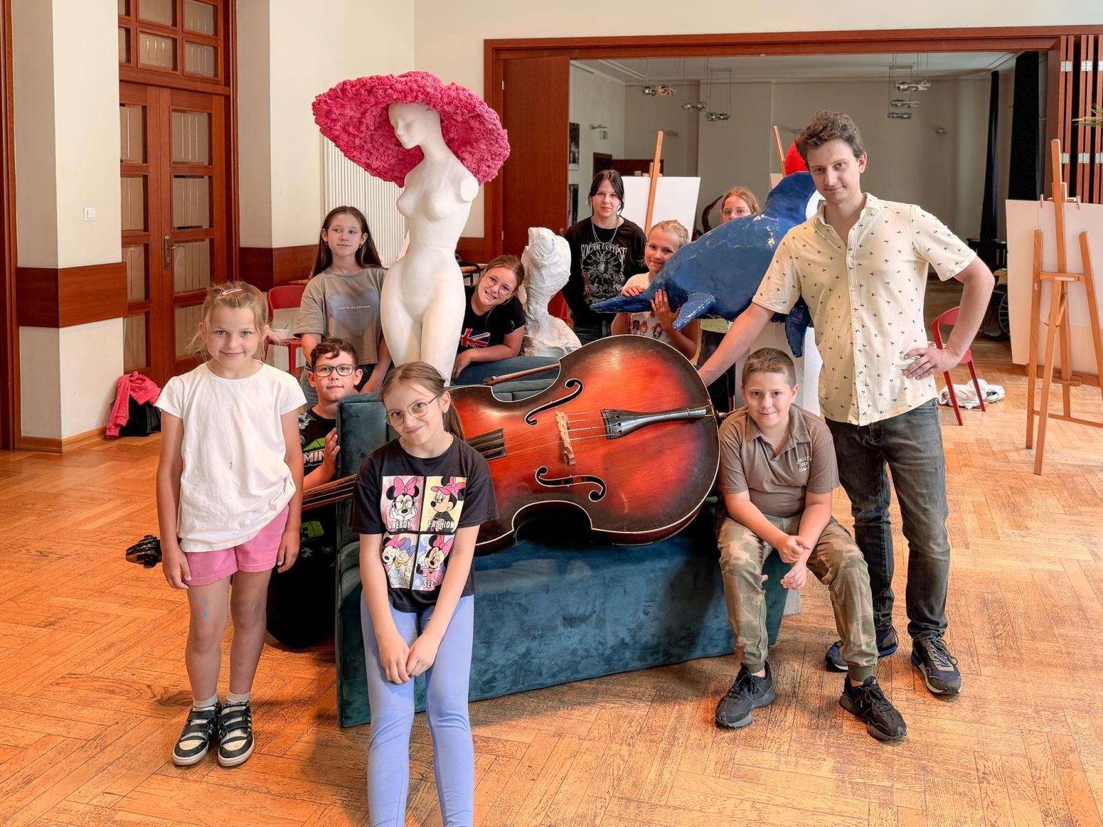 Zdjęcie w galerii na portalu naszraciborz.pl: Kreatywne i twórcze Lato z RCK! Raciborskie Centrum Kultury podsumowuje pierwszy miesiąc wakacyjnych zajęć wiadomości z regionu