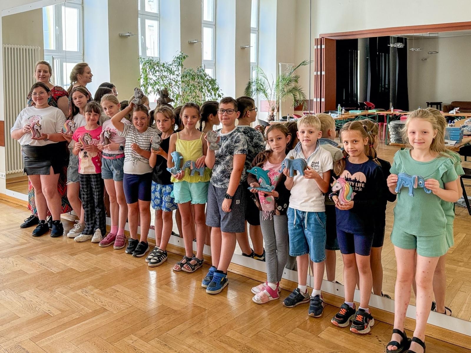 Zdjęcie w galerii na portalu naszraciborz.pl: Kreatywne i twórcze Lato z RCK! Raciborskie Centrum Kultury podsumowuje pierwszy miesiąc wakacyjnych zajęć wiadomości z regionu