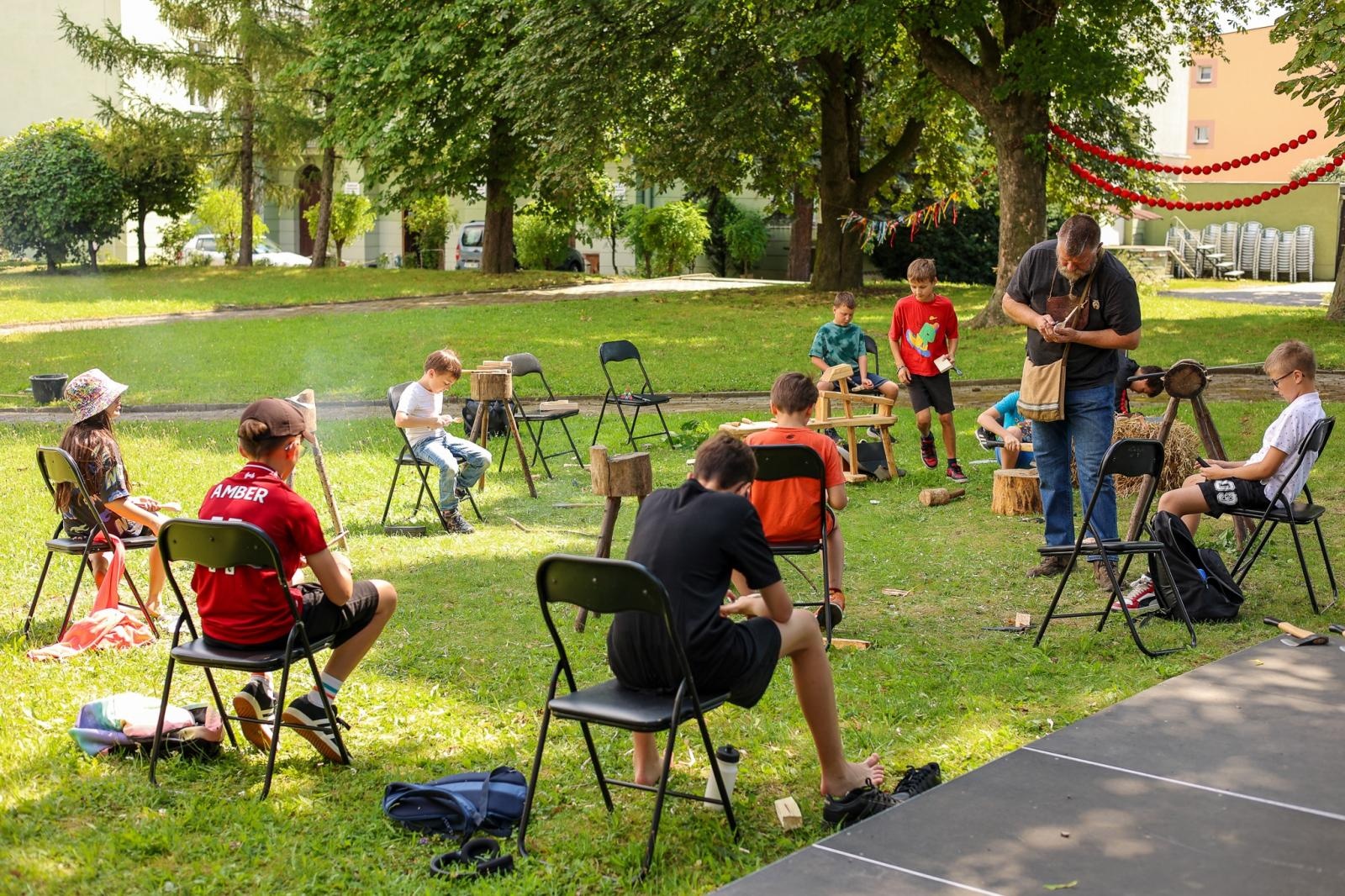 Zdjęcie w galerii na portalu naszraciborz.pl: Kreatywne i twórcze Lato z RCK! Raciborskie Centrum Kultury podsumowuje pierwszy miesiąc wakacyjnych zajęć wiadomości z regionu