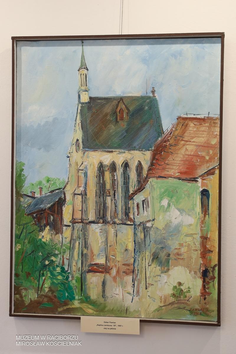 Zdjęcie w galerii na portalu naszraciborz.pl: Racibórz w oczach artystów – wernisaż Racibórz Malowany w muzealnych murach wiadomości z regionu