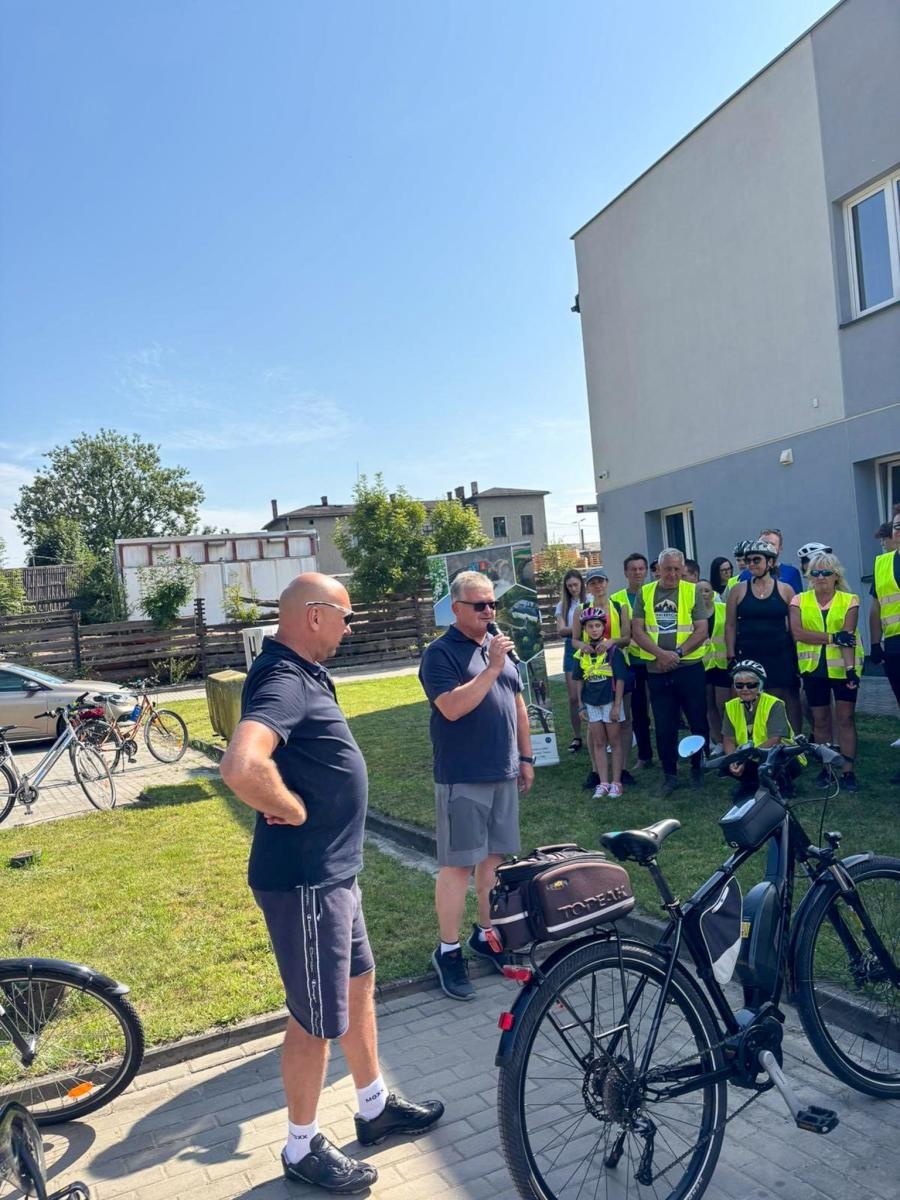 Zdjęcie w galerii na portalu naszraciborz.pl: Blisko 100 rowerzystów na 15. Rajdzie Rowerowym w Gminie Krzyżanowice wiadomości z regionu