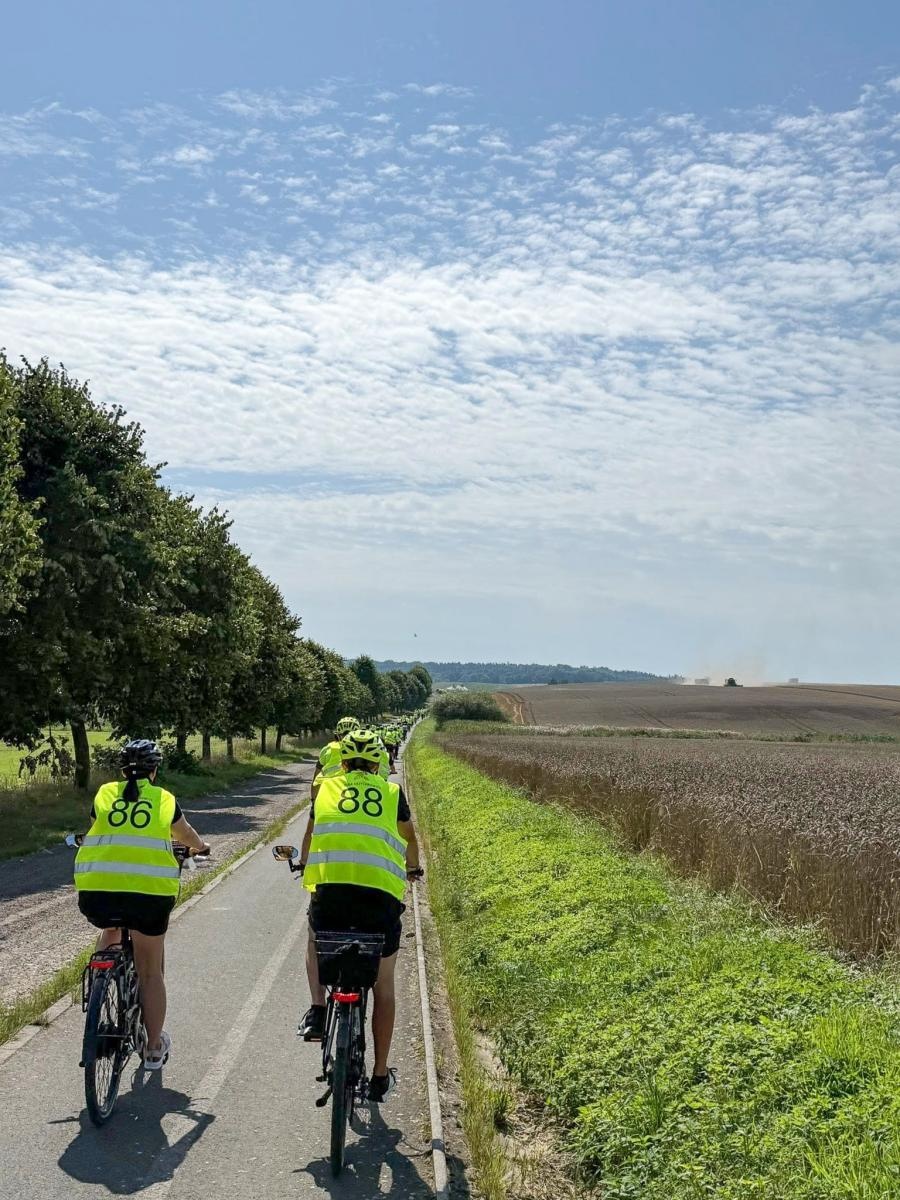 Zdjęcie w galerii na portalu naszraciborz.pl: Blisko 100 rowerzystów na 15. Rajdzie Rowerowym w Gminie Krzyżanowice wiadomości z regionu