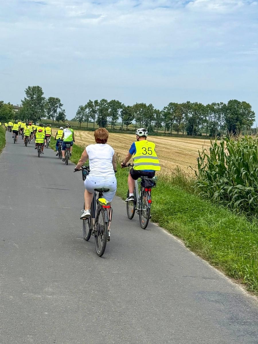 Zdjęcie w galerii na portalu naszraciborz.pl: Blisko 100 rowerzystów na 15. Rajdzie Rowerowym w Gminie Krzyżanowice wiadomości z regionu