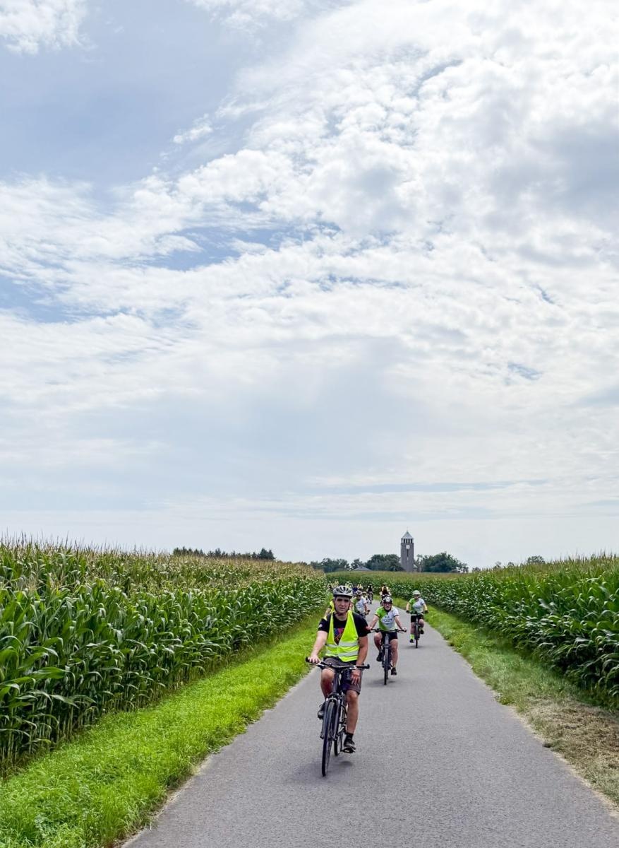 Zdjęcie w galerii na portalu naszraciborz.pl: Blisko 100 rowerzystów na 15. Rajdzie Rowerowym w Gminie Krzyżanowice wiadomości z regionu