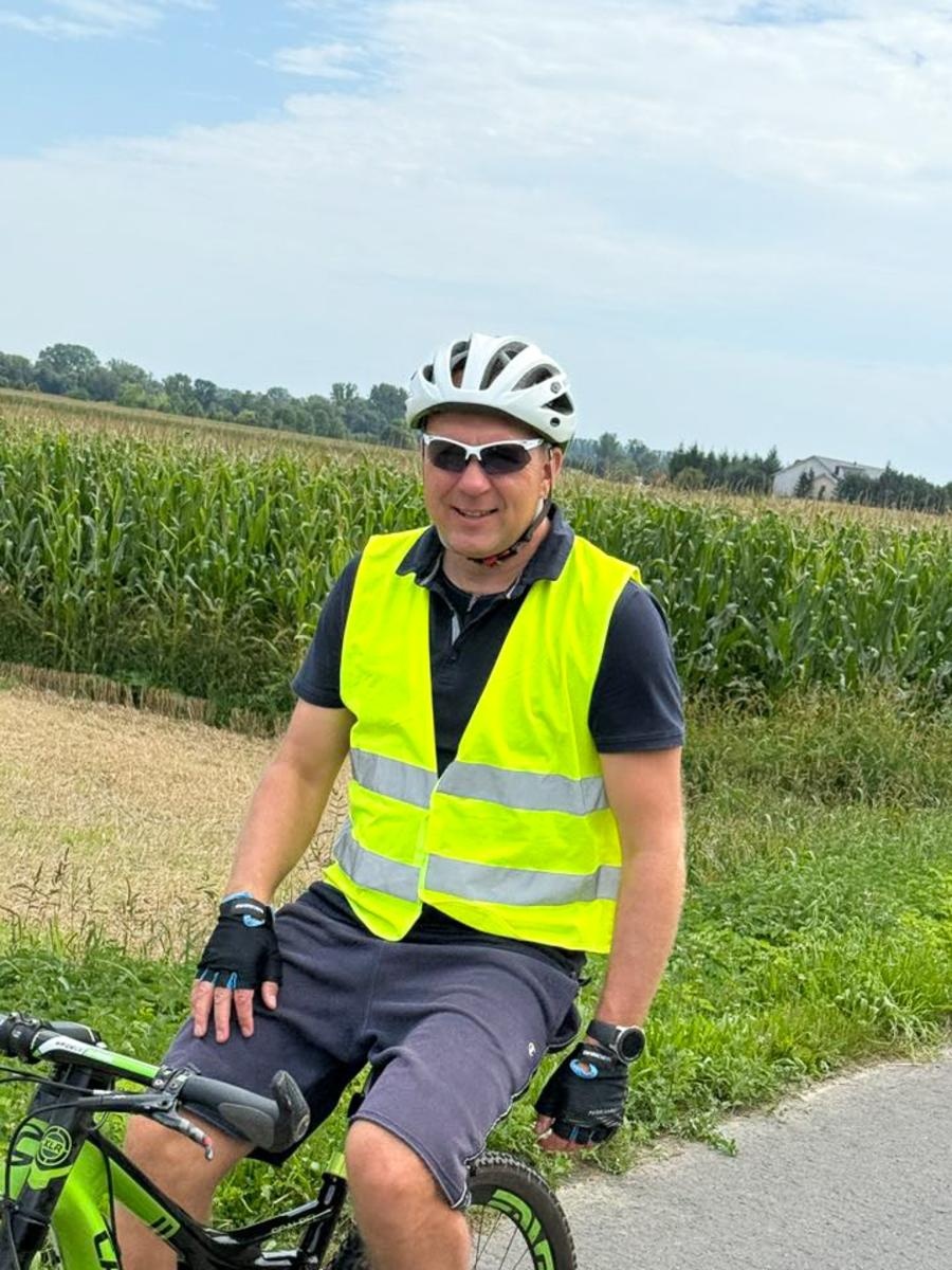 Zdjęcie w galerii na portalu naszraciborz.pl: Blisko 100 rowerzystów na 15. Rajdzie Rowerowym w Gminie Krzyżanowice wiadomości z regionu