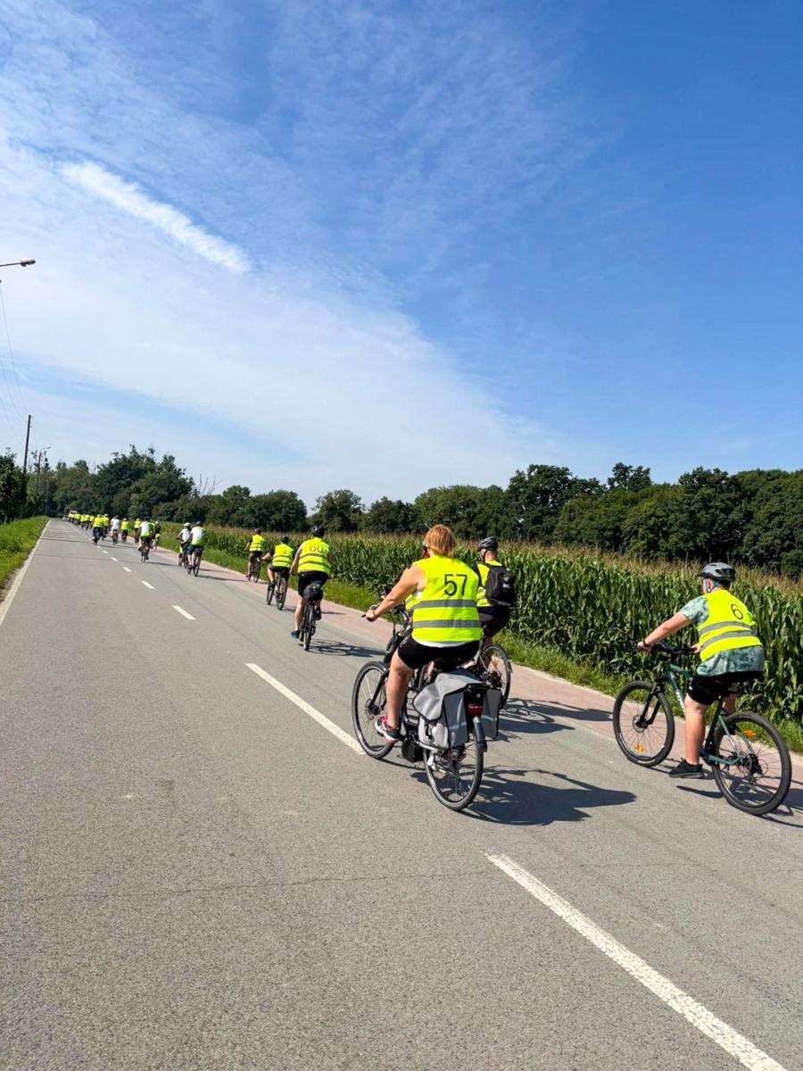 Zdjęcie w galerii na portalu naszraciborz.pl: Blisko 100 rowerzystów na 15. Rajdzie Rowerowym w Gminie Krzyżanowice wiadomości z regionu