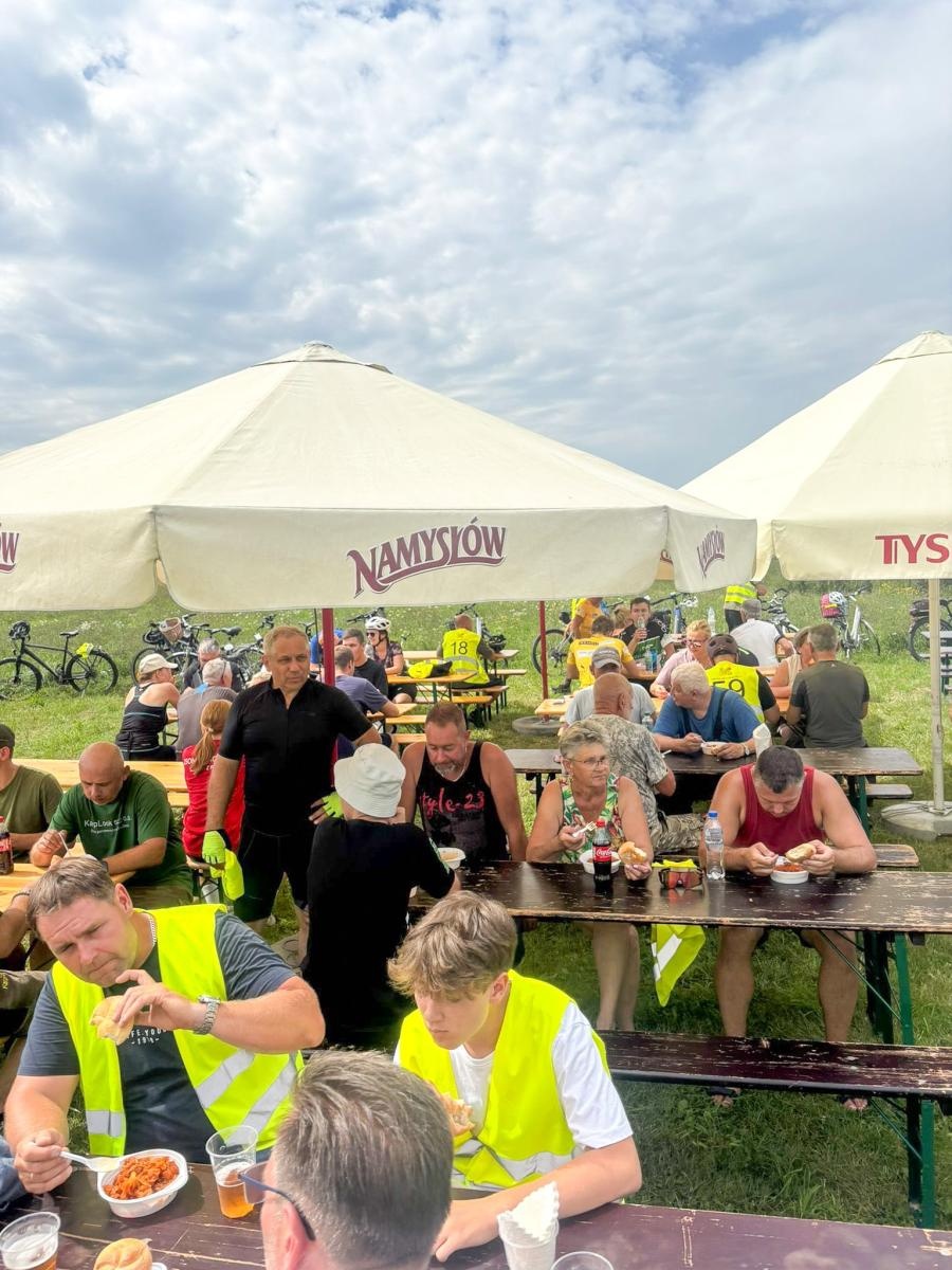 Zdjęcie w galerii na portalu naszraciborz.pl: Blisko 100 rowerzystów na 15. Rajdzie Rowerowym w Gminie Krzyżanowice wiadomości z regionu