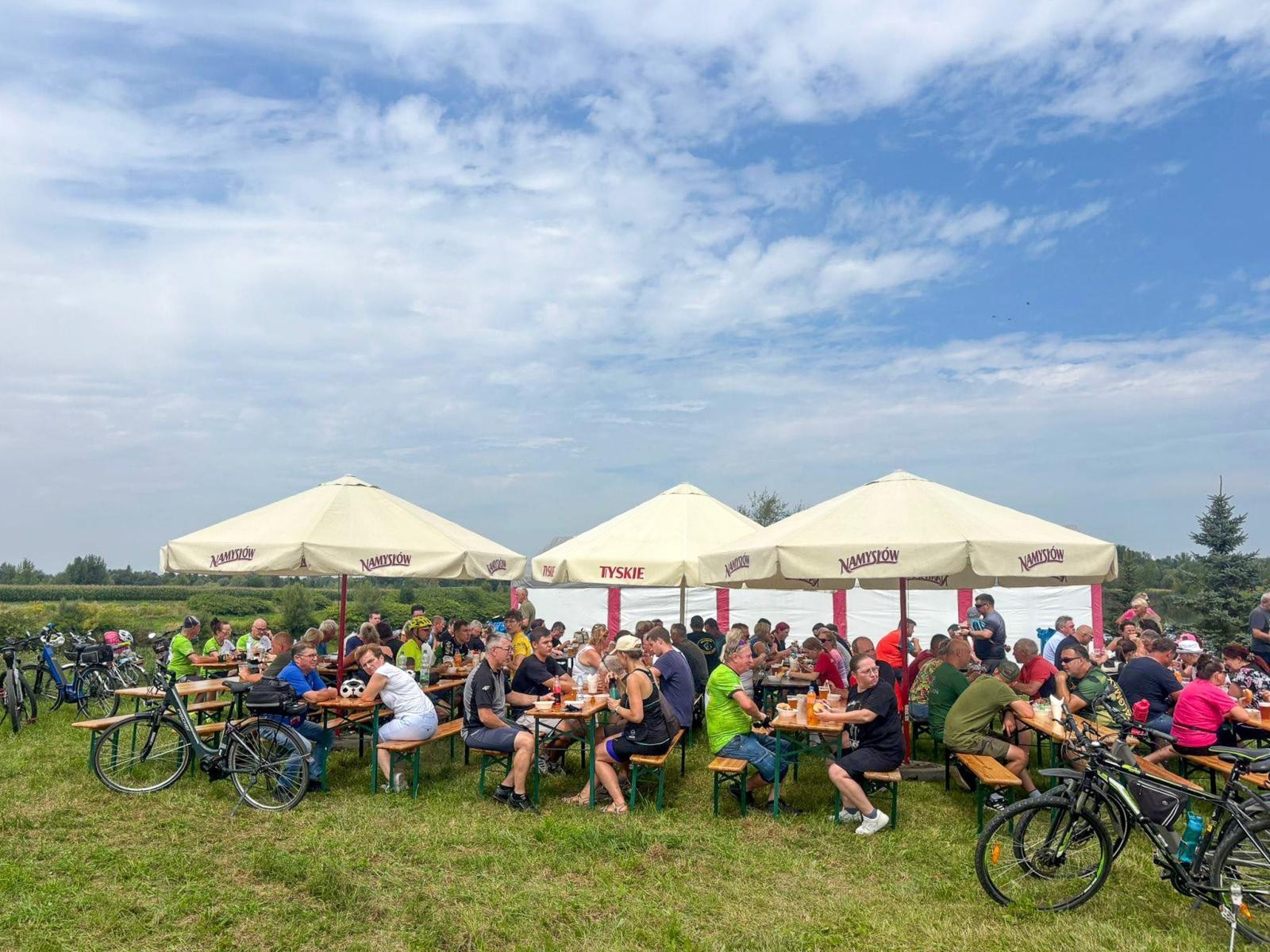 Zdjęcie w galerii na portalu naszraciborz.pl: Blisko 100 rowerzystów na 15. Rajdzie Rowerowym w Gminie Krzyżanowice wiadomości z regionu