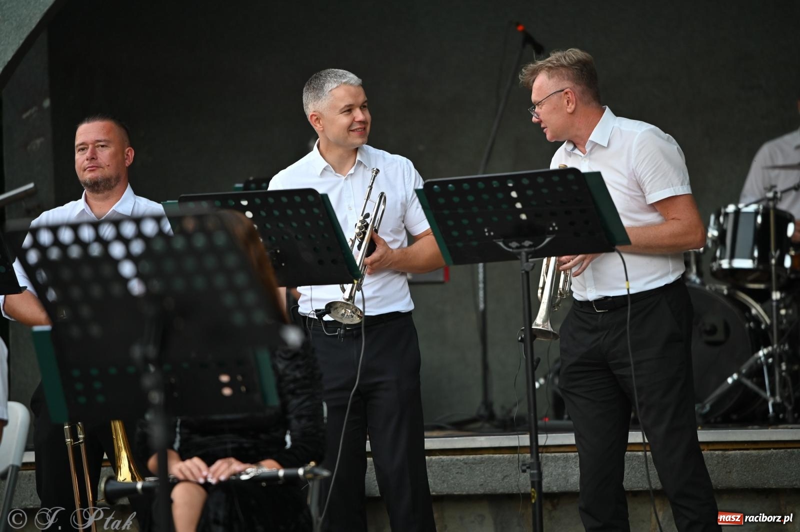 Zdjęcie w galerii na portalu naszraciborz.pl: Muzyczna uczta w Parku Roth – Raciborska Orkiestra Dęta Plania zaprezentowała najpiękniejsze covery wiadomości z regionu