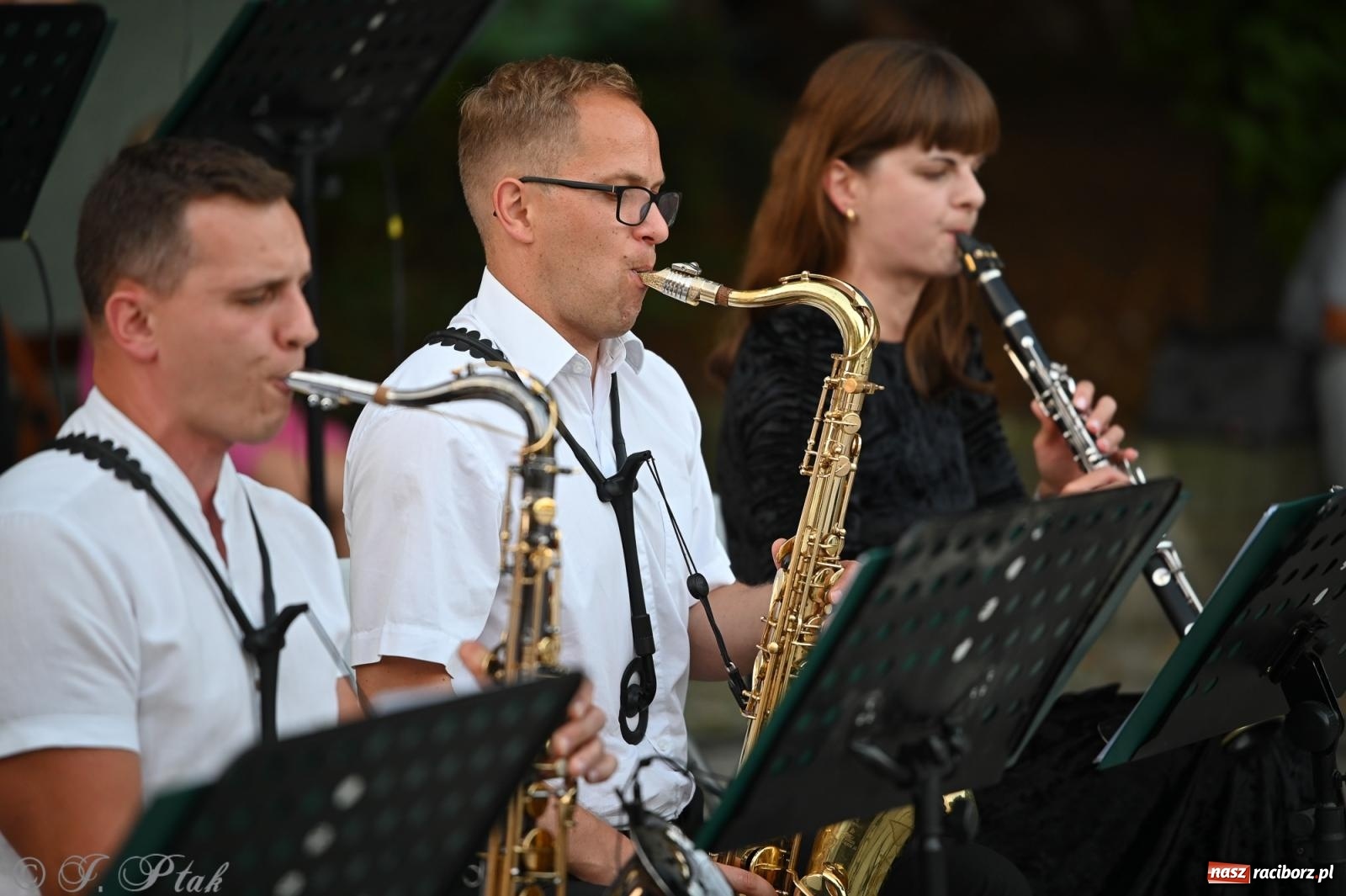 Zdjęcie w galerii na portalu naszraciborz.pl: Muzyczna uczta w Parku Roth – Raciborska Orkiestra Dęta Plania zaprezentowała najpiękniejsze covery wiadomości z regionu