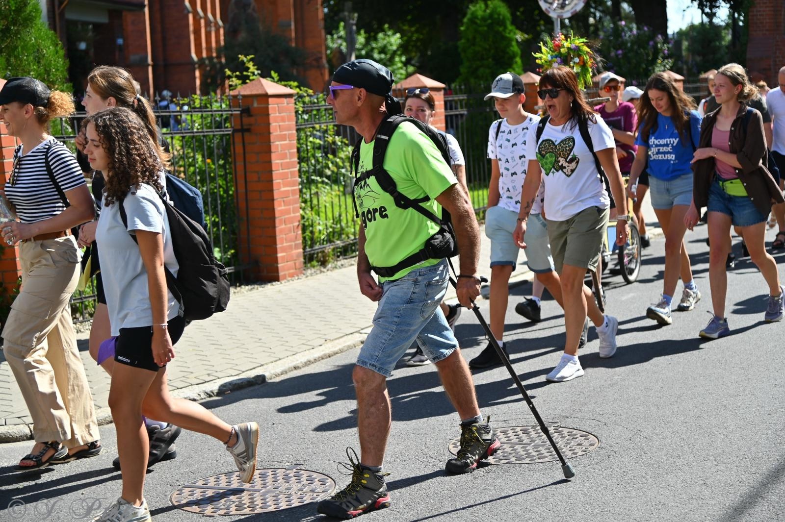 Zdjęcie w galerii na portalu naszraciborz.pl: Na szlaku wiary i nadziei – pielgrzymi z powiatu raciborskiego w drodze na Jasną Górę [FOTO na bis!] wiadomości z regionu