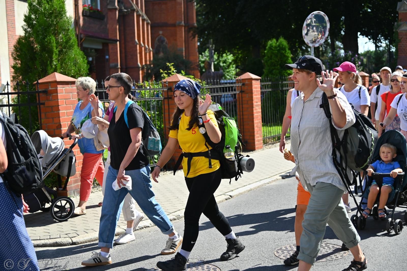 Zdjęcie w galerii na portalu naszraciborz.pl: Na szlaku wiary i nadziei – pielgrzymi z powiatu raciborskiego w drodze na Jasną Górę [FOTO na bis!] wiadomości z regionu