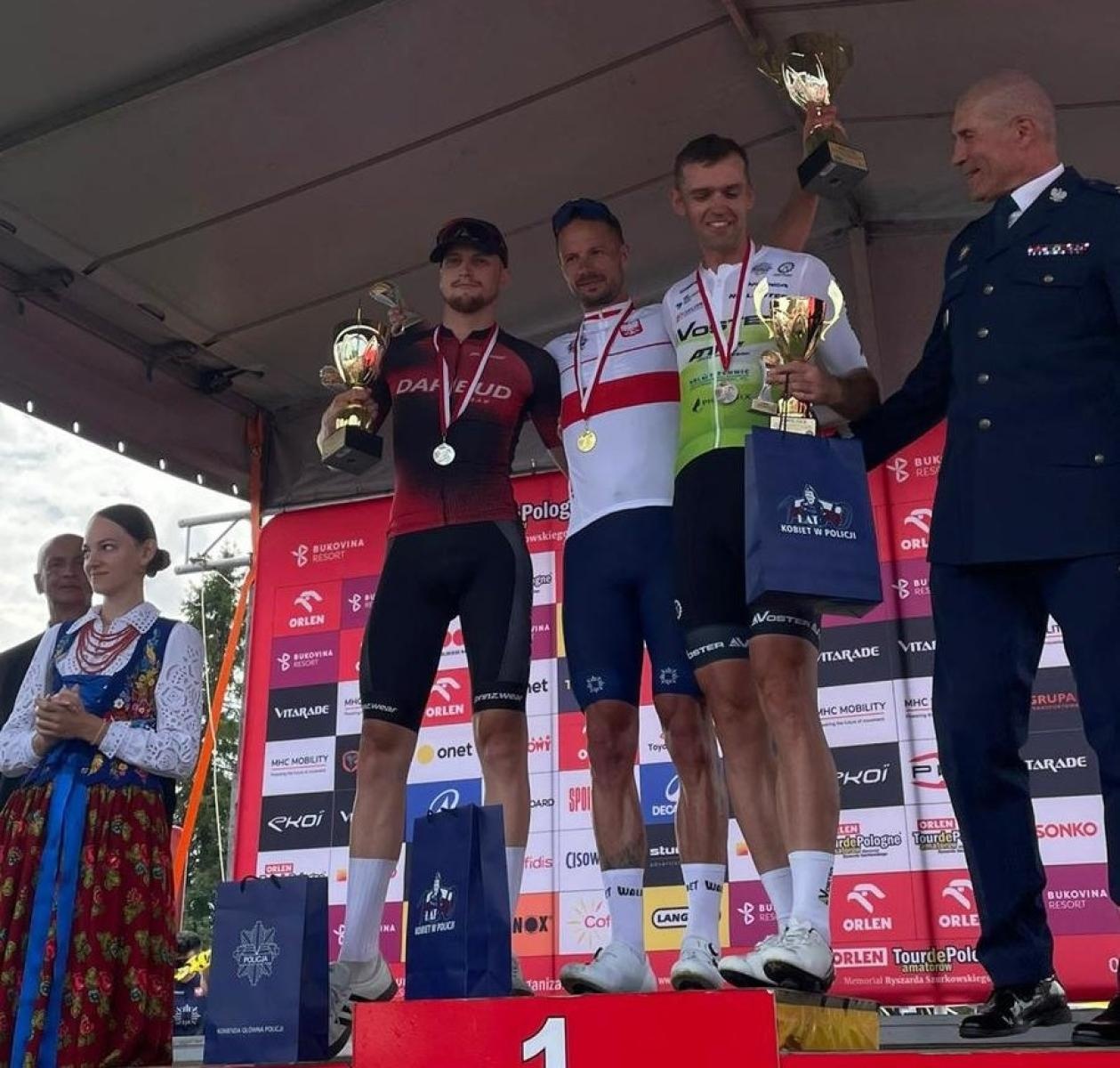 Zdjęcie w galerii na portalu naszraciborz.pl: Sukces policjanta z Pietrowic Wielkich na Górskich Mistrzostwach Polski Policji w kolarstwie szosowym wiadomości z regionu