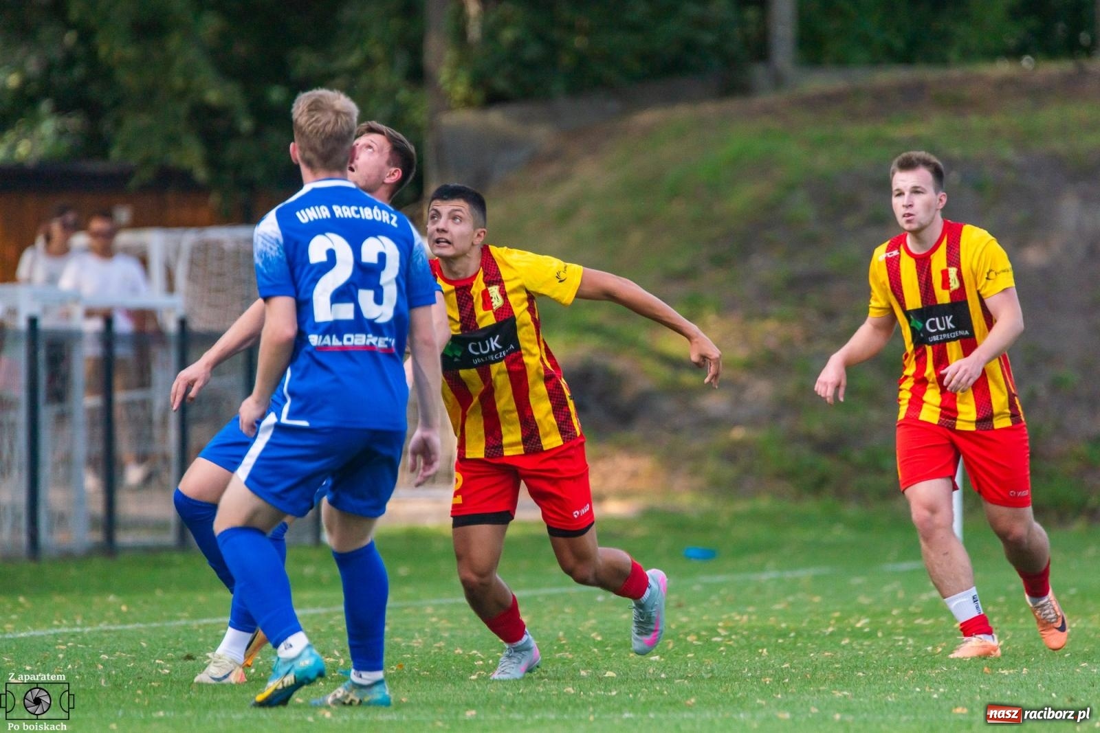 Zdjęcie w galerii na portalu naszraciborz.pl: Dwa mecze, sześć punktów. Najlepszy start Unii Racibórz od wielu lat [FOTO] wiadomości z regionu