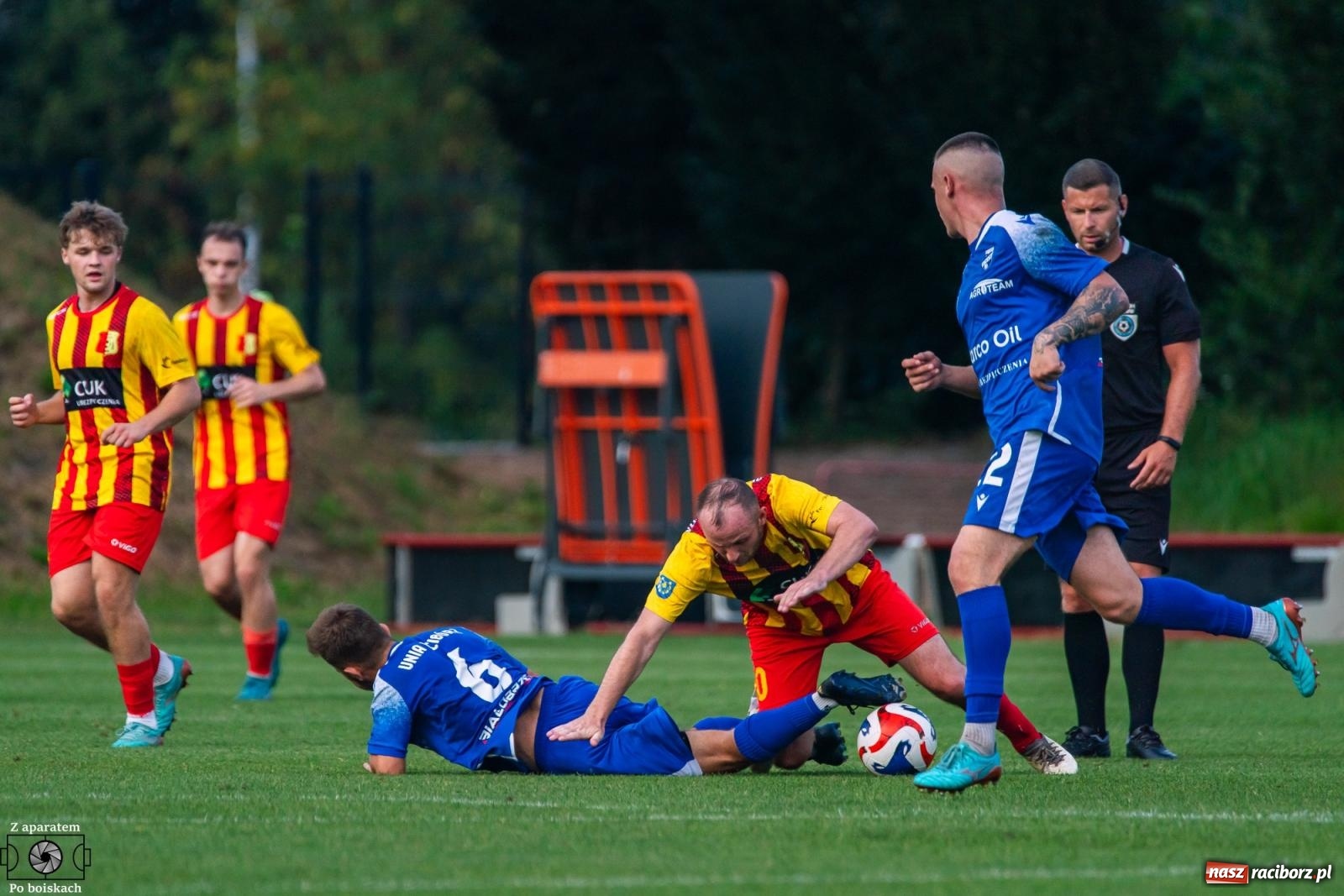 Zdjęcie w galerii na portalu naszraciborz.pl: Dwa mecze, sześć punktów. Najlepszy start Unii Racibórz od wielu lat [FOTO] wiadomości z regionu
