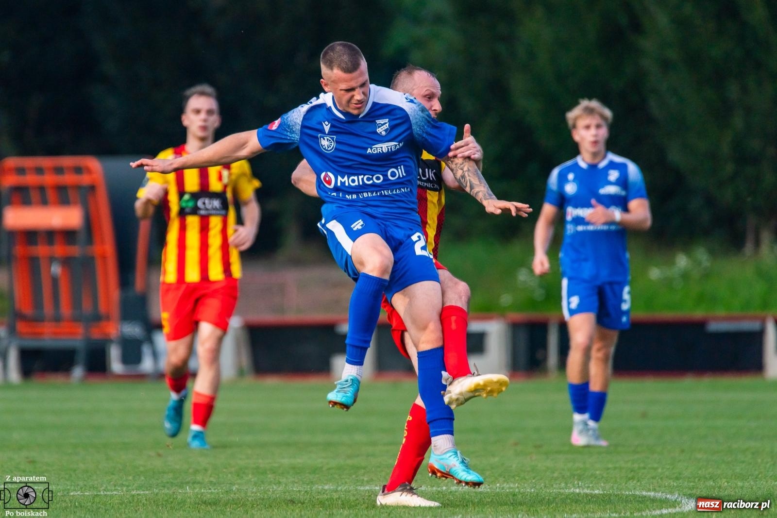 Zdjęcie w galerii na portalu naszraciborz.pl: Dwa mecze, sześć punktów. Najlepszy start Unii Racibórz od wielu lat [FOTO] wiadomości z regionu
