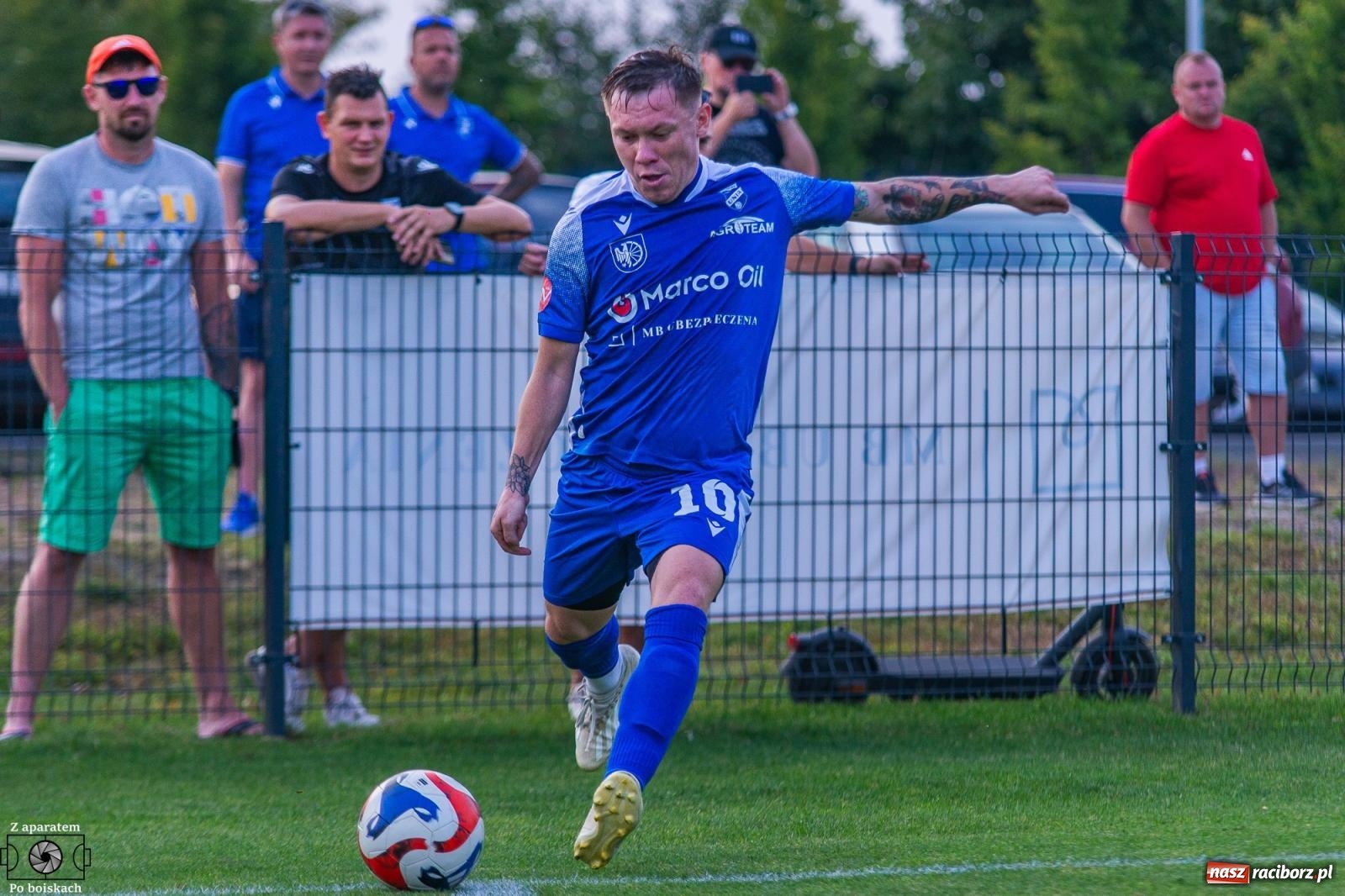 Zdjęcie w galerii na portalu naszraciborz.pl: Dwa mecze, sześć punktów. Najlepszy start Unii Racibórz od wielu lat [FOTO] wiadomości z regionu