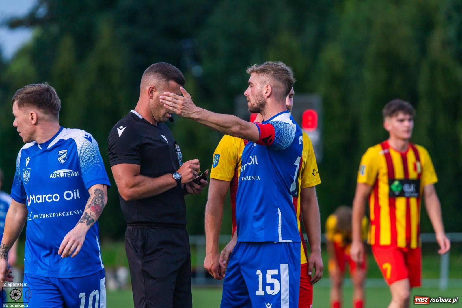 Zdjęcie w galerii na portalu naszraciborz.pl: Dwa mecze, sześć punktów. Najlepszy start Unii Racibórz od wielu lat [FOTO] wiadomości z regionu