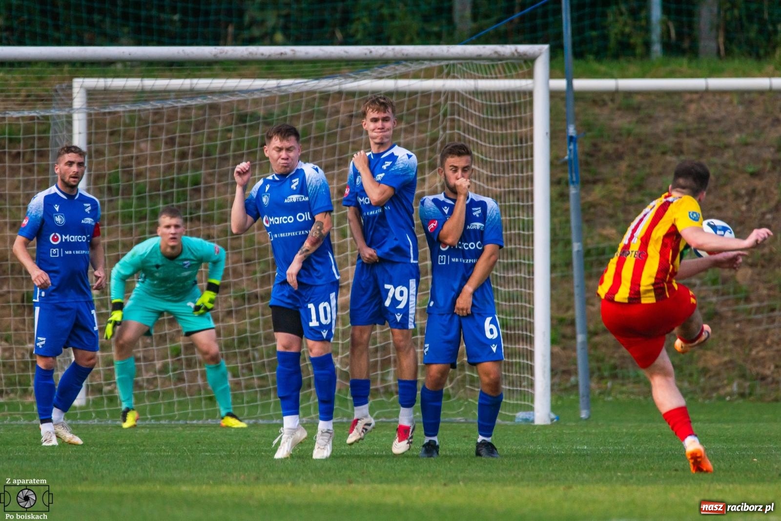 Zdjęcie w galerii na portalu naszraciborz.pl: Dwa mecze, sześć punktów. Najlepszy start Unii Racibórz od wielu lat [FOTO] wiadomości z regionu