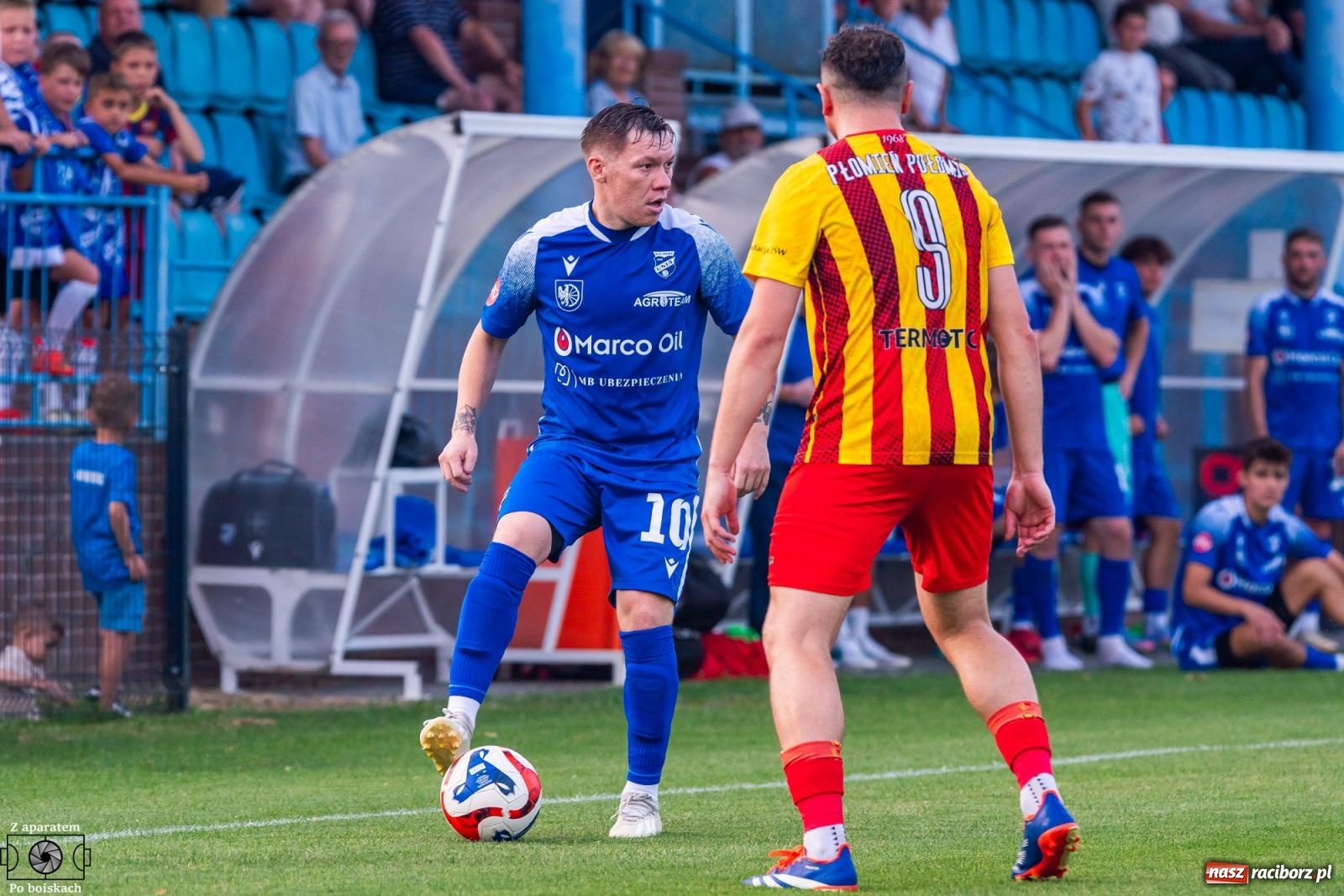 Zdjęcie w galerii na portalu naszraciborz.pl: Dwa mecze, sześć punktów. Najlepszy start Unii Racibórz od wielu lat [FOTO] wiadomości z regionu