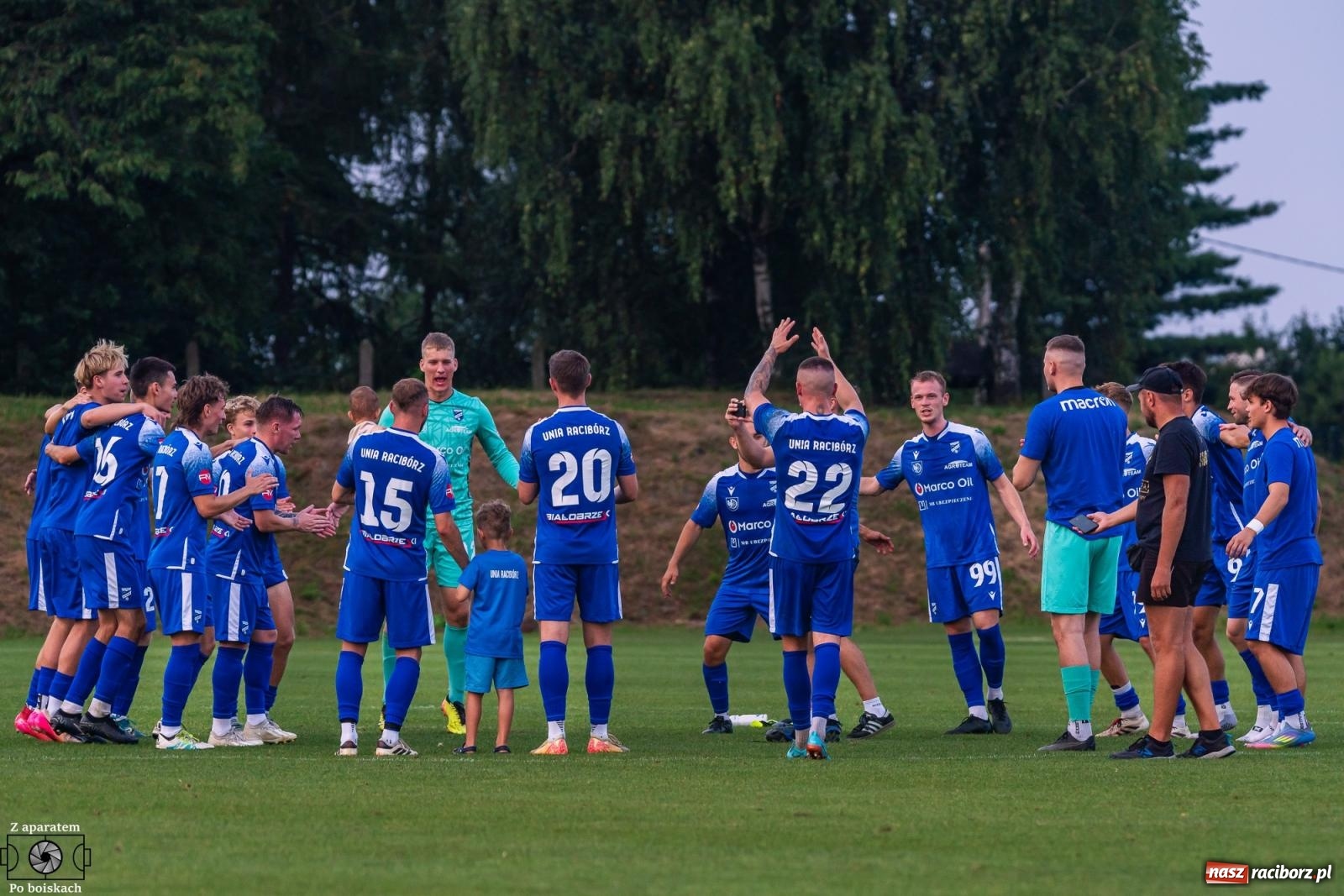 Zdjęcie w galerii na portalu naszraciborz.pl: Dwa mecze, sześć punktów. Najlepszy start Unii Racibórz od wielu lat [FOTO] wiadomości z regionu