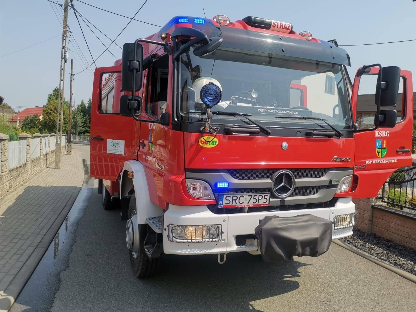 Zdjęcie w galerii na portalu naszraciborz.pl: Wyciek gazu w Roszkowie – szybka interwencja strażaków wiadomości z regionu