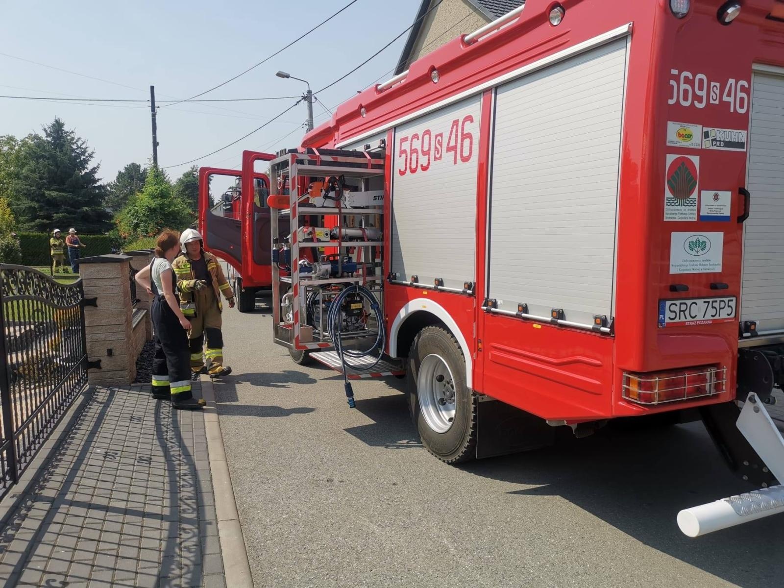 Zdjęcie w galerii na portalu naszraciborz.pl: Wyciek gazu w Roszkowie – szybka interwencja strażaków wiadomości z regionu